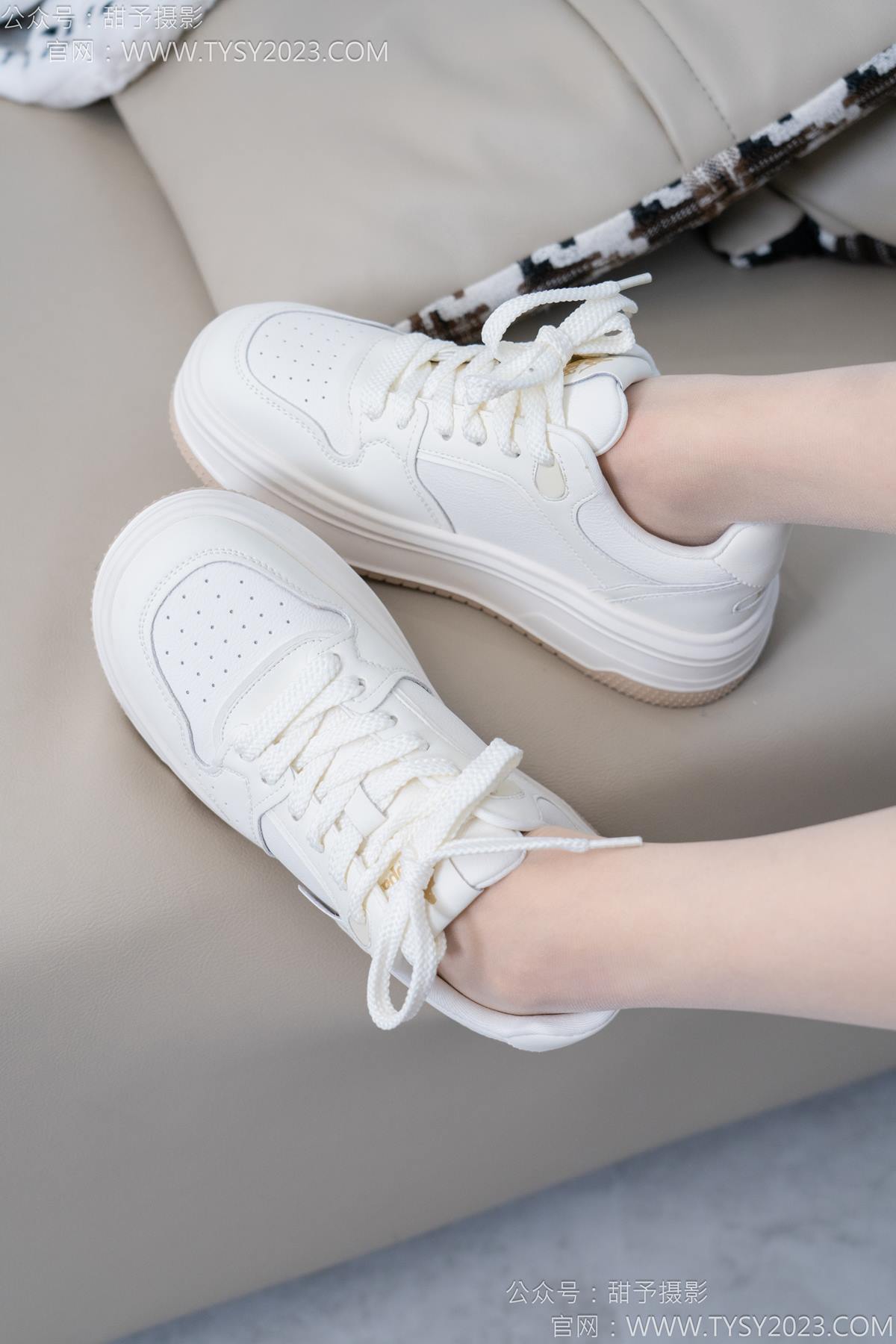 图片[85]-甜予摄影 NO.184 澜澜-板鞋、薄肉丝[85P] – 速更版-美库