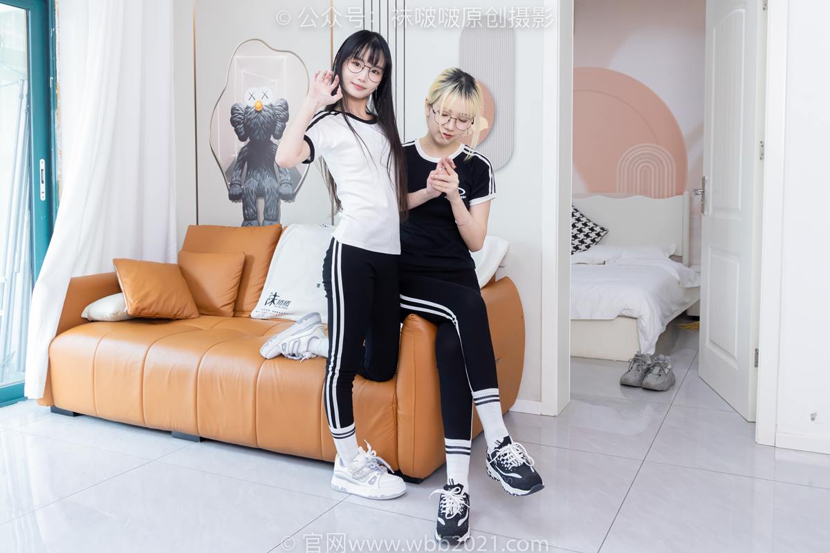 图片[75]-[BoBoSocks袜啵啵]NO.555 小甜豆甜甜圈-板鞋、运动鞋、白棉袜、裸足[110P] – 速更版-美库