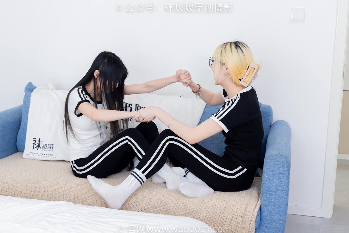 图片[77]-[BoBoSocks袜啵啵]NO.555 小甜豆甜甜圈-板鞋、运动鞋、白棉袜、裸足[110P] – 速更版-美库