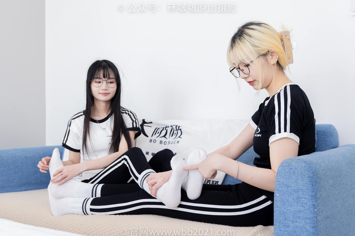 图片[80]-[BoBoSocks袜啵啵]NO.555 小甜豆甜甜圈-板鞋、运动鞋、白棉袜、裸足[110P] – 速更版-美库