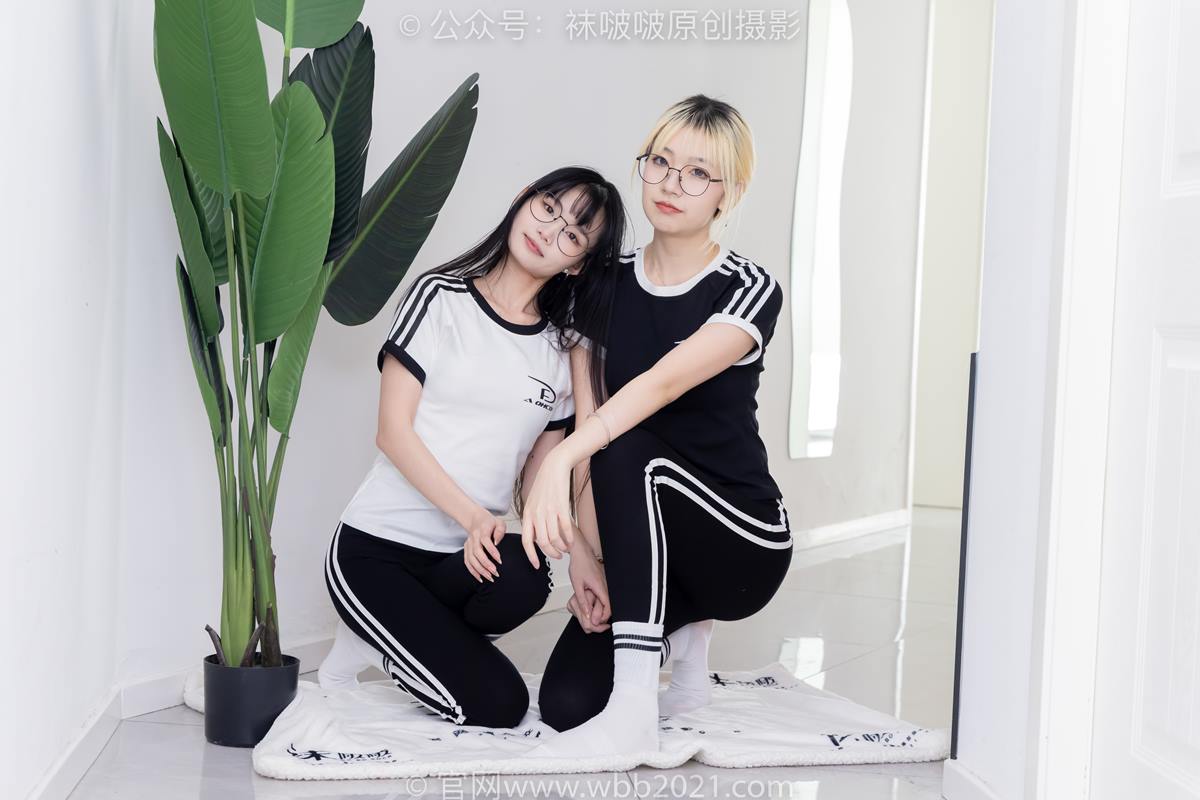 图片[83]-[BoBoSocks袜啵啵]NO.555 小甜豆甜甜圈-板鞋、运动鞋、白棉袜、裸足[110P] – 速更版-美库