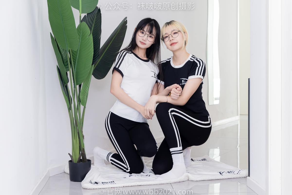 图片[85]-[BoBoSocks袜啵啵]NO.555 小甜豆甜甜圈-板鞋、运动鞋、白棉袜、裸足[110P] – 速更版-美库