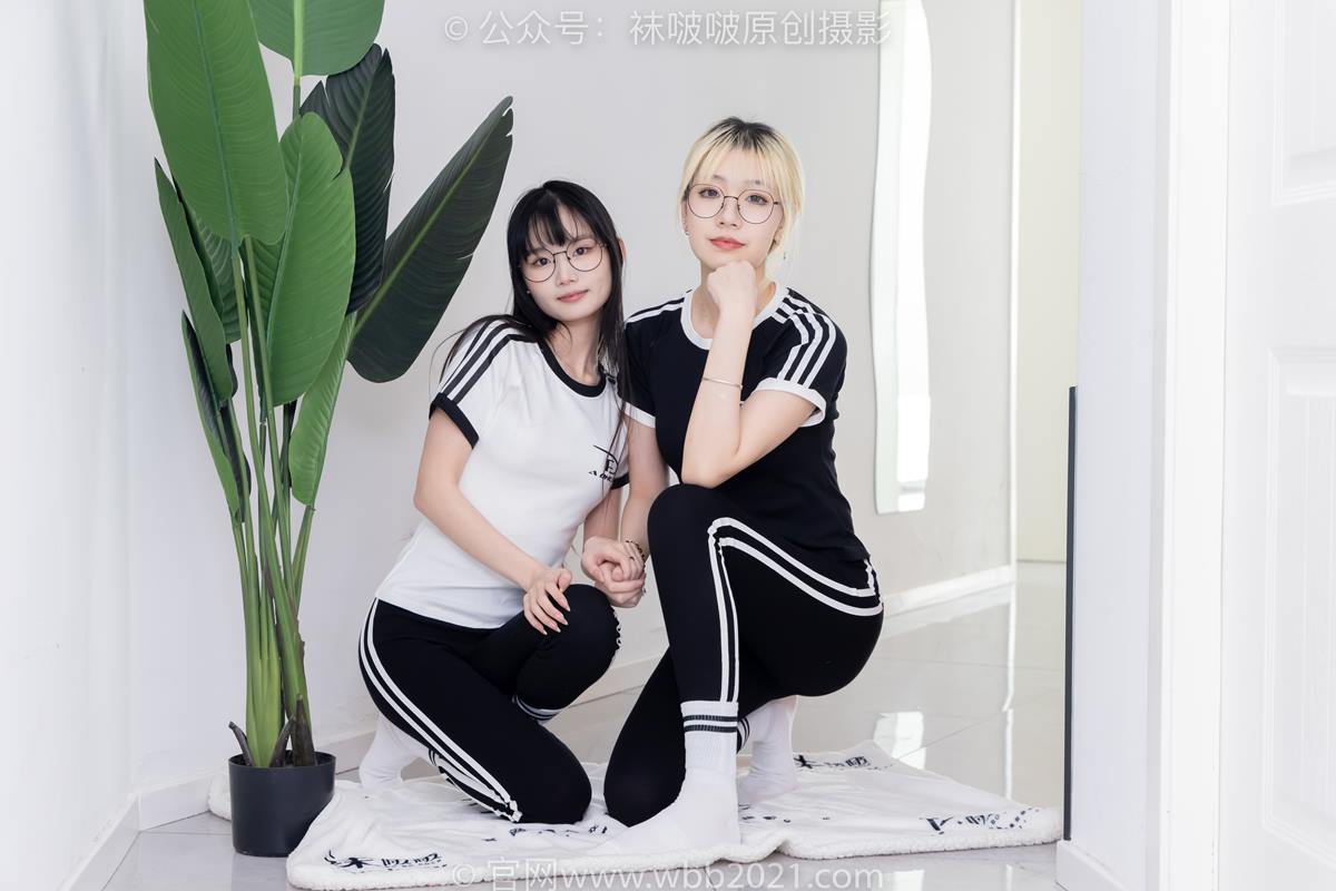 图片[86]-[BoBoSocks袜啵啵]NO.555 小甜豆甜甜圈-板鞋、运动鞋、白棉袜、裸足[110P] – 速更版-美库