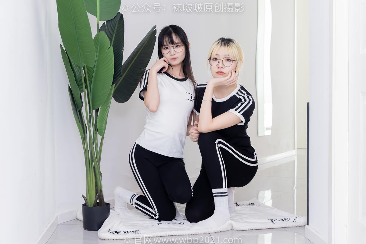 图片[91]-[BoBoSocks袜啵啵]NO.555 小甜豆甜甜圈-板鞋、运动鞋、白棉袜、裸足[110P] – 速更版-美库