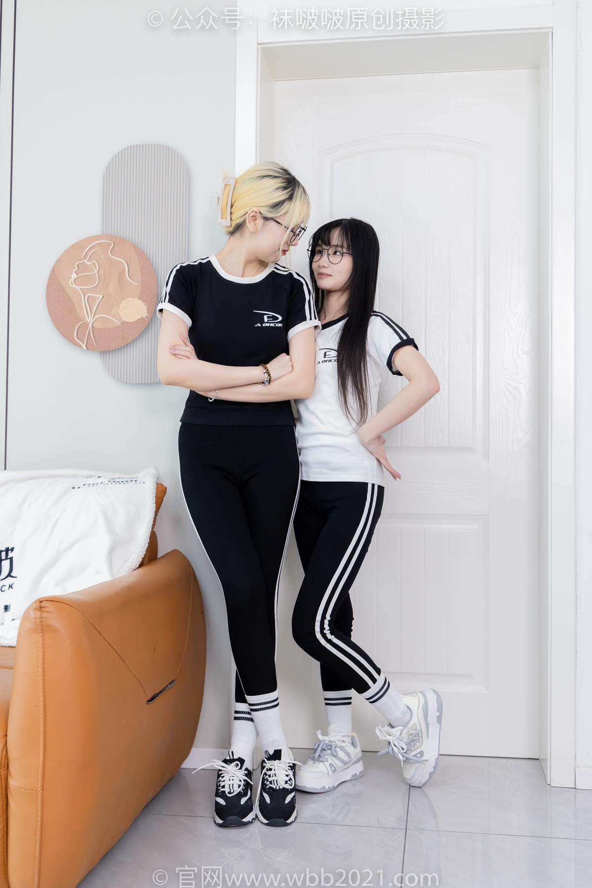 图片[107]-[BoBoSocks袜啵啵]NO.555 小甜豆甜甜圈-板鞋、运动鞋、白棉袜、裸足[110P] – 速更版-美库