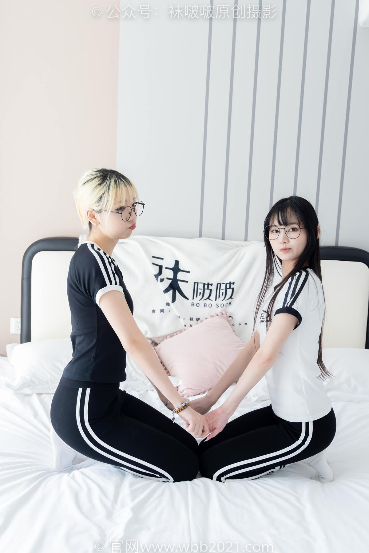 图片[109]-[BoBoSocks袜啵啵]NO.555 小甜豆甜甜圈-板鞋、运动鞋、白棉袜、裸足[110P] – 速更版-美库