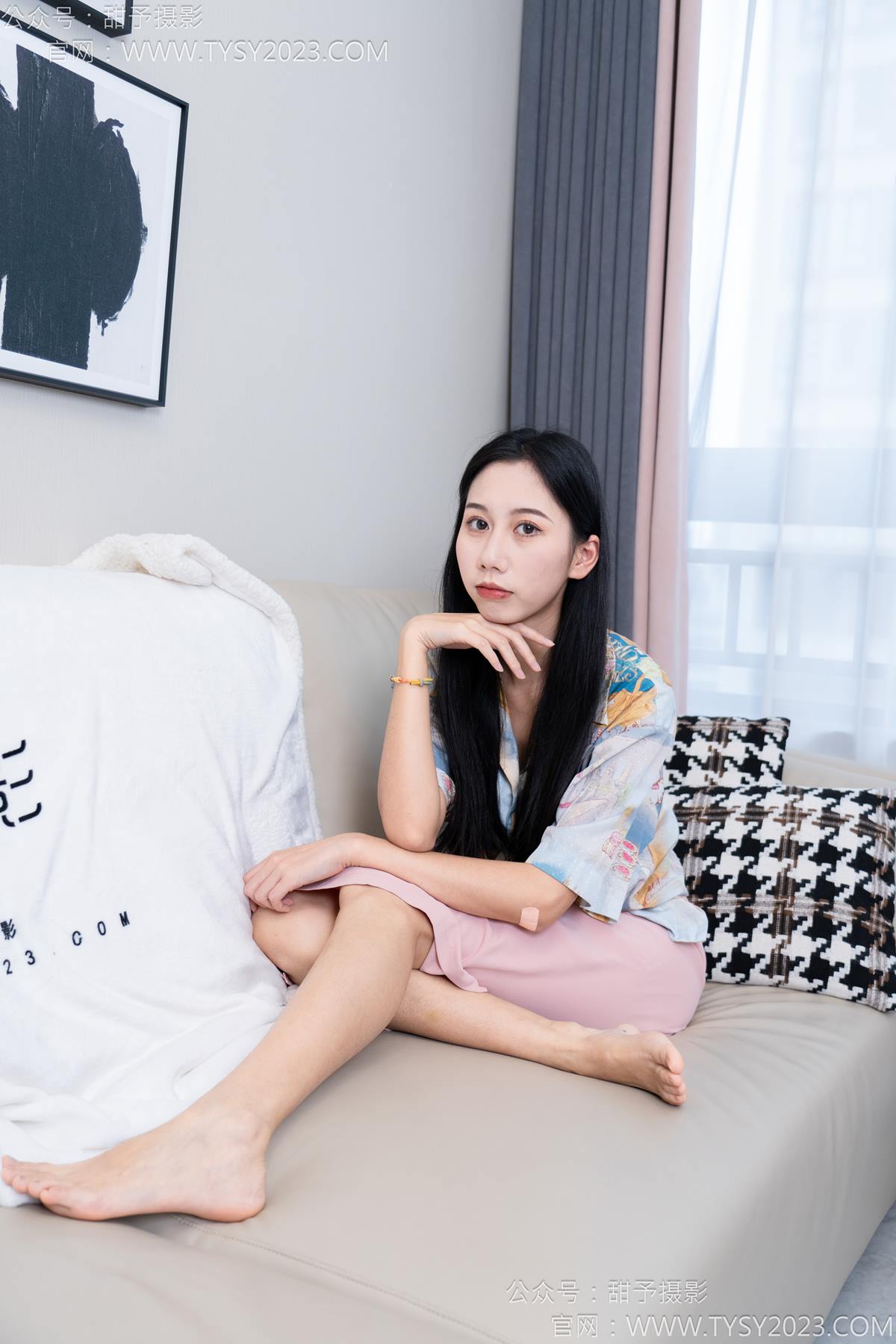 图片[13]-甜予摄影 NO.186 娃娃-帆布鞋、白棉袜、裸足[97P] – 速更版-美库