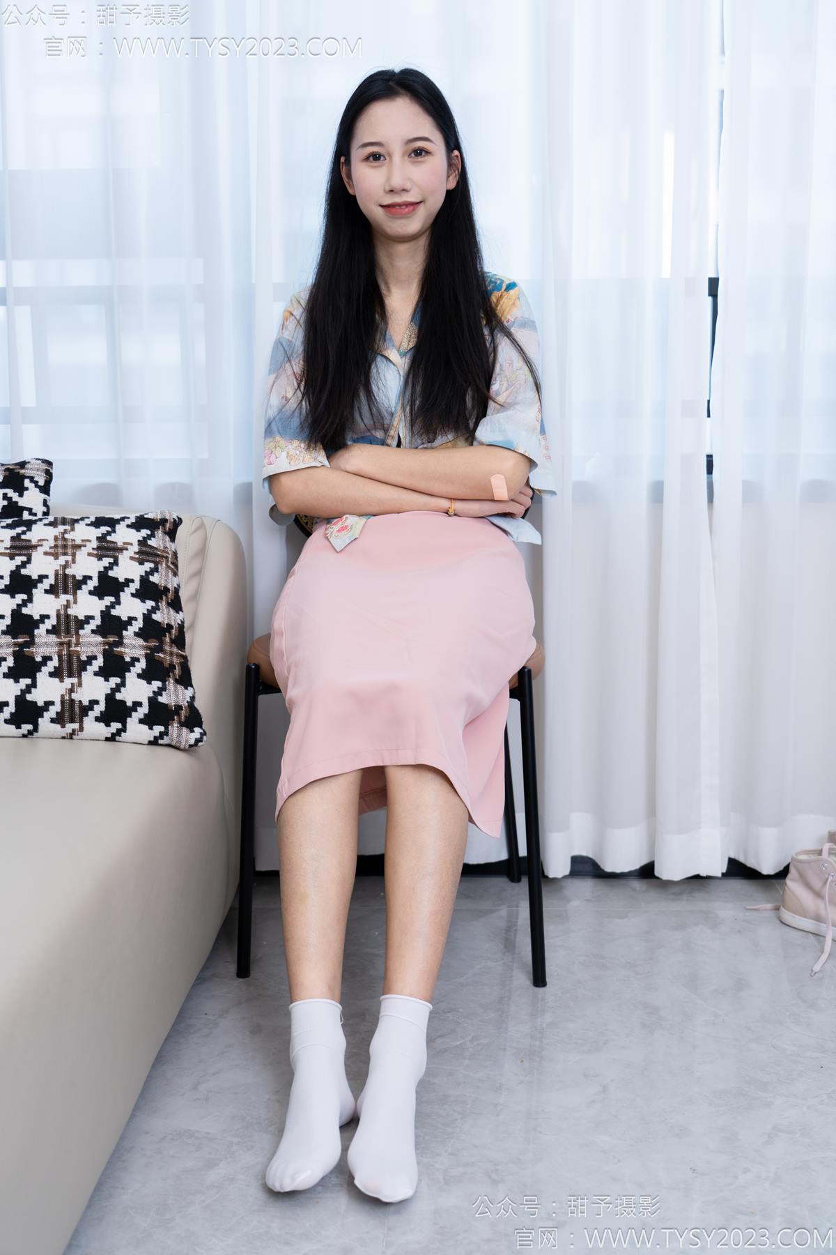 图片[98]-甜予摄影 NO.186 娃娃-帆布鞋、白棉袜、裸足[97P] – 速更版-美库