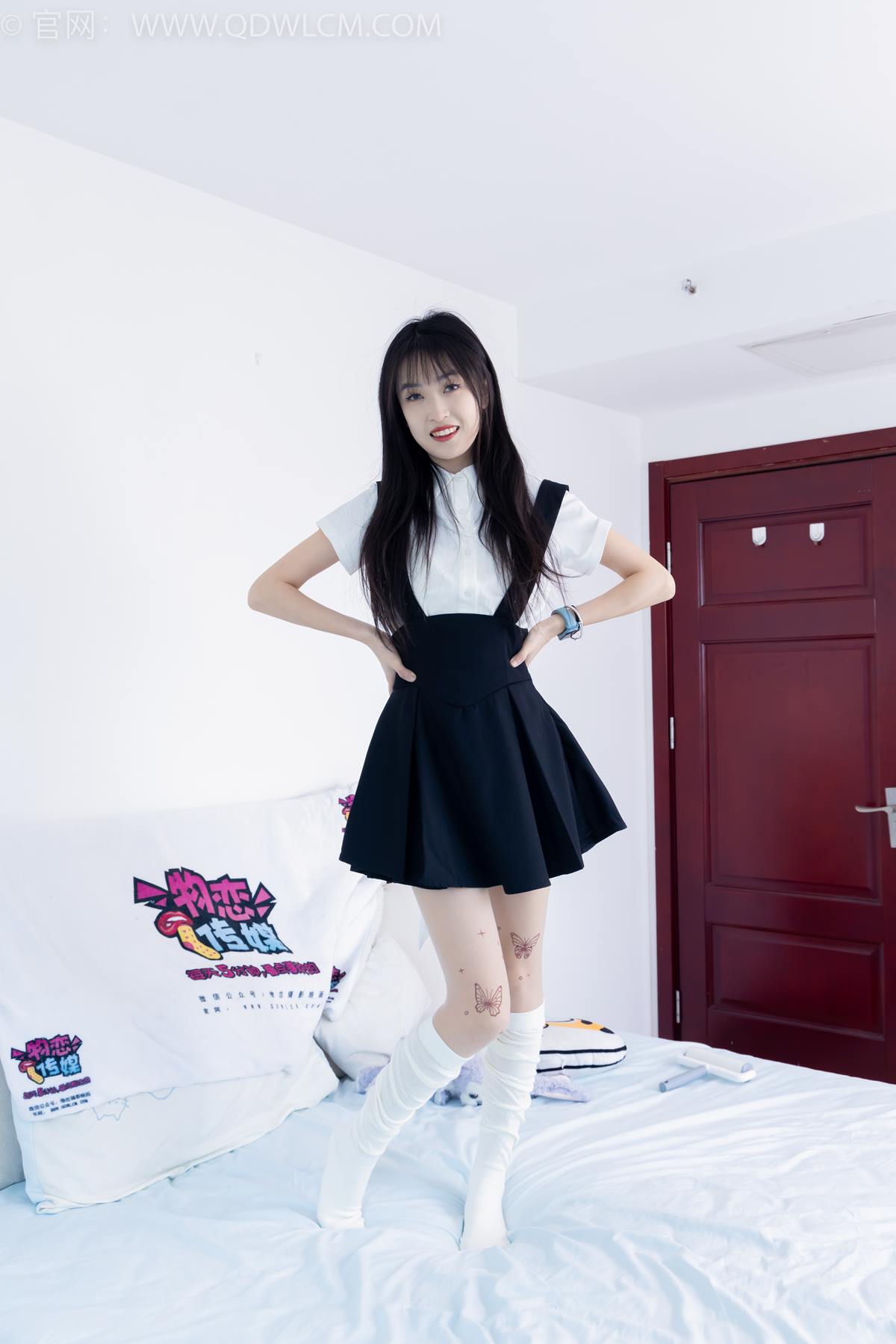 图片[25]-物恋传媒 NO.2369 嘉木-长靴、长筒小腿白棉袜、蝴蝶薄肉丝[156P] – 速更版-美库