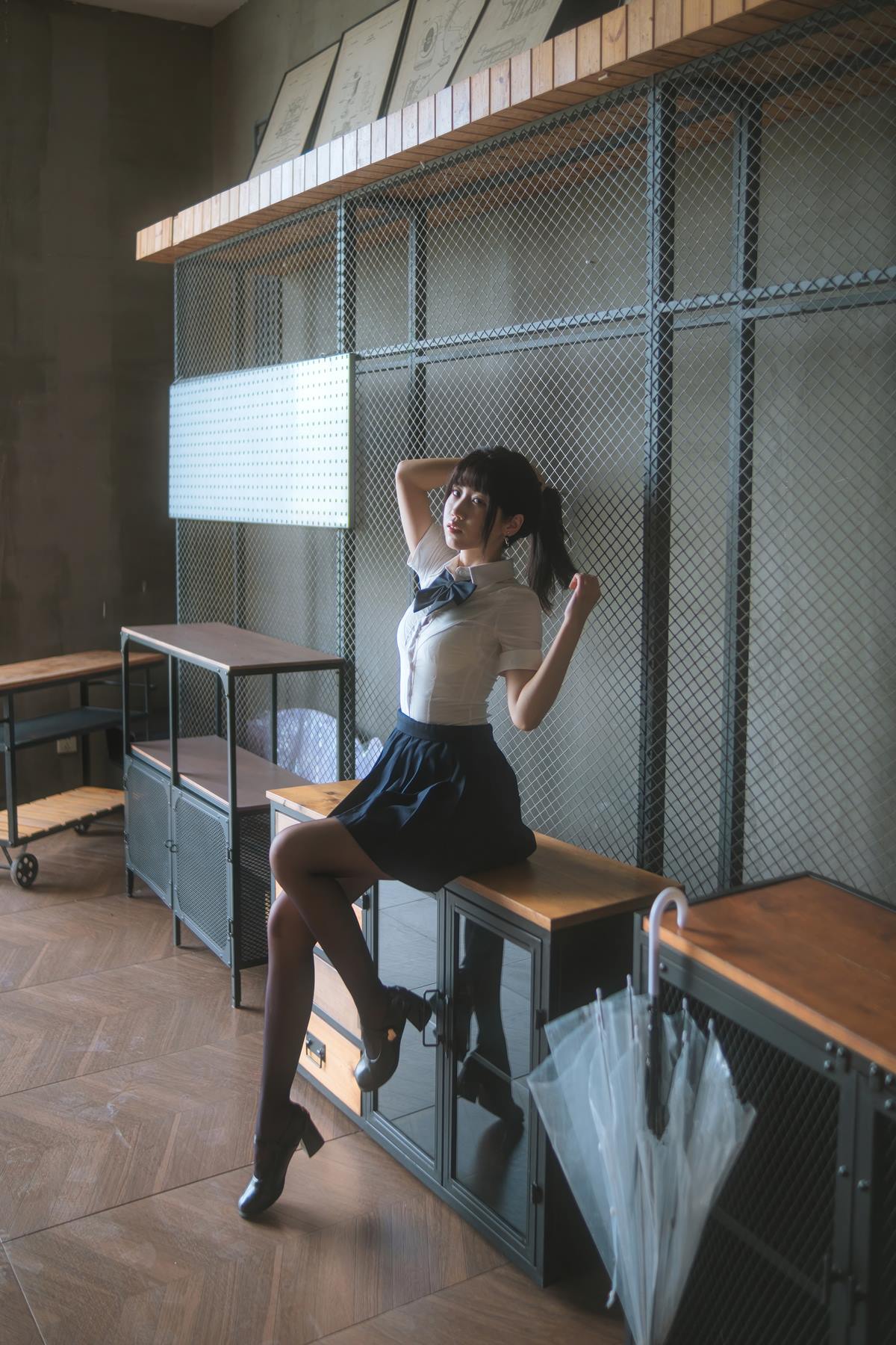 图片[16]-不呆猫 – JK学妹户外[17P] – 速更版-美库