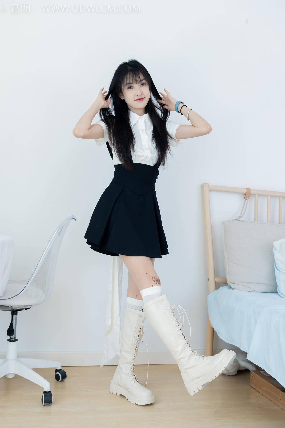 图片[48]-物恋传媒 NO.2369 嘉木-长靴、长筒小腿白棉袜、蝴蝶薄肉丝[156P] – 速更版-美库