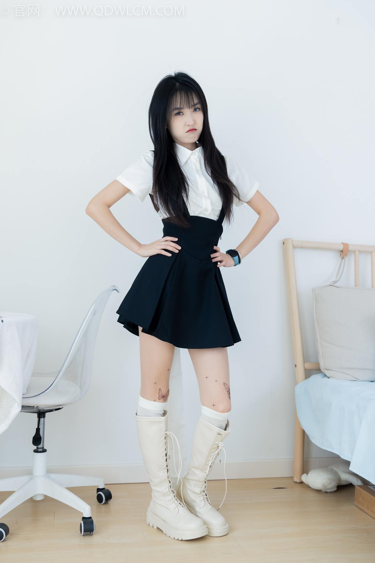 图片[50]-物恋传媒 NO.2369 嘉木-长靴、长筒小腿白棉袜、蝴蝶薄肉丝[156P] – 速更版-美库