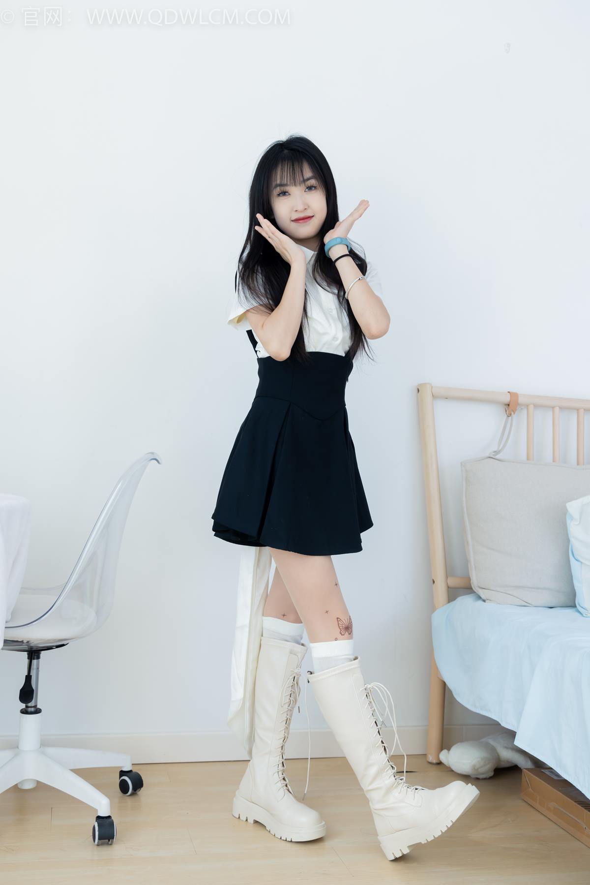 图片[52]-物恋传媒 NO.2369 嘉木-长靴、长筒小腿白棉袜、蝴蝶薄肉丝[156P] – 速更版-美库