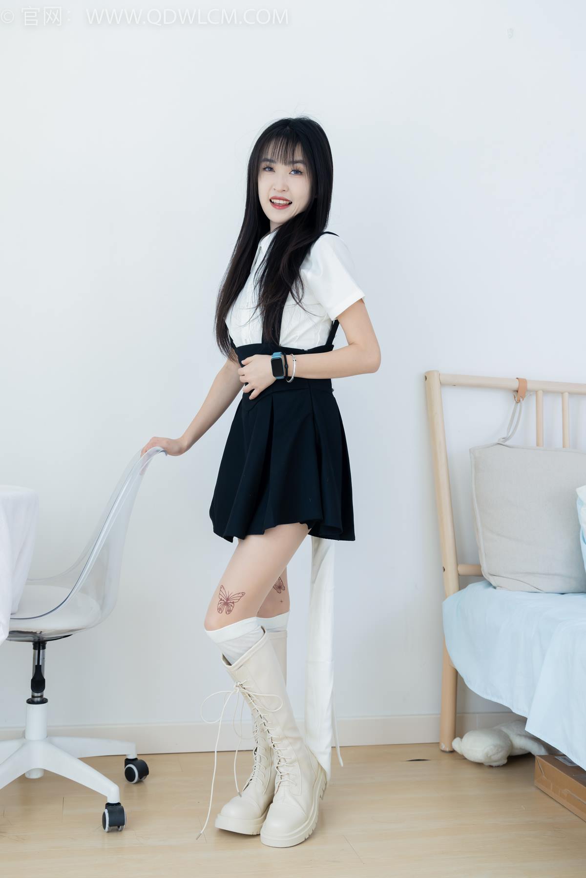 图片[53]-物恋传媒 NO.2369 嘉木-长靴、长筒小腿白棉袜、蝴蝶薄肉丝[156P] – 速更版-美库