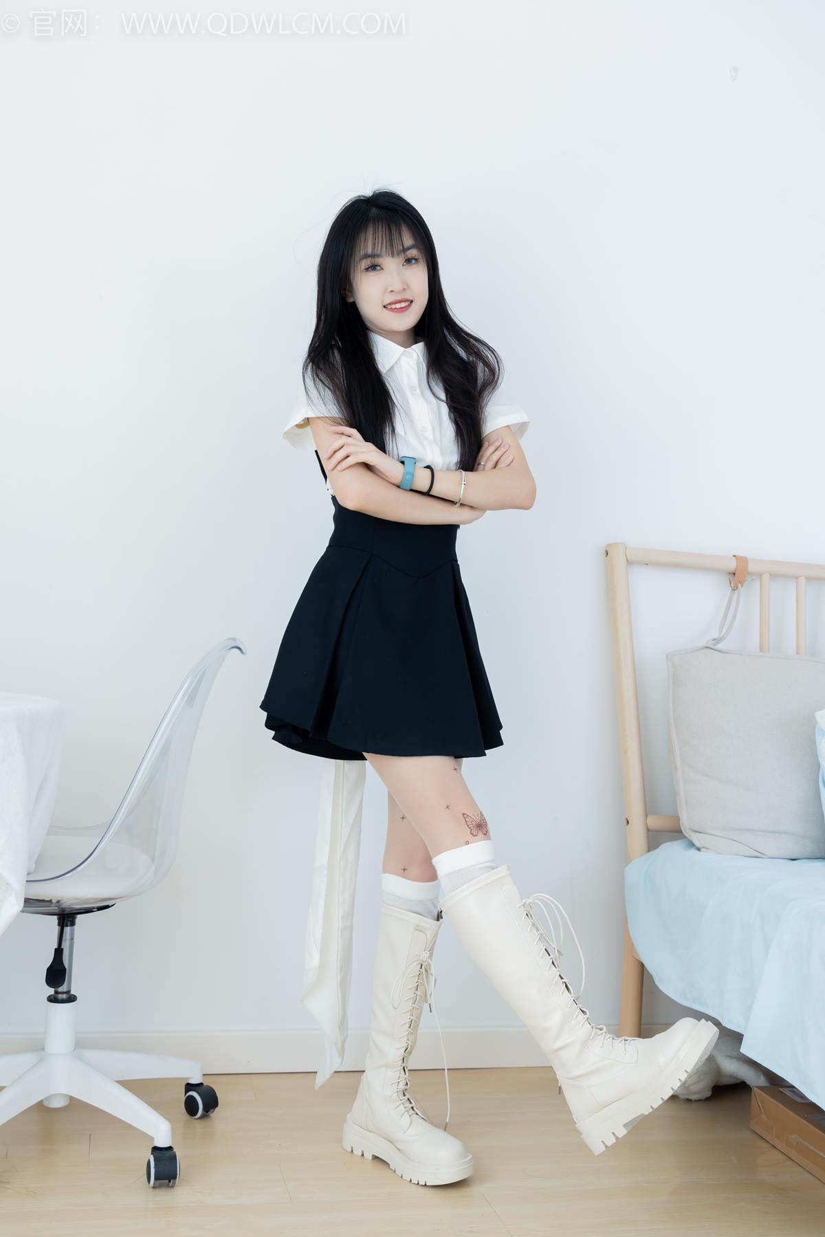 图片[62]-物恋传媒 NO.2369 嘉木-长靴、长筒小腿白棉袜、蝴蝶薄肉丝[156P] – 速更版-美库