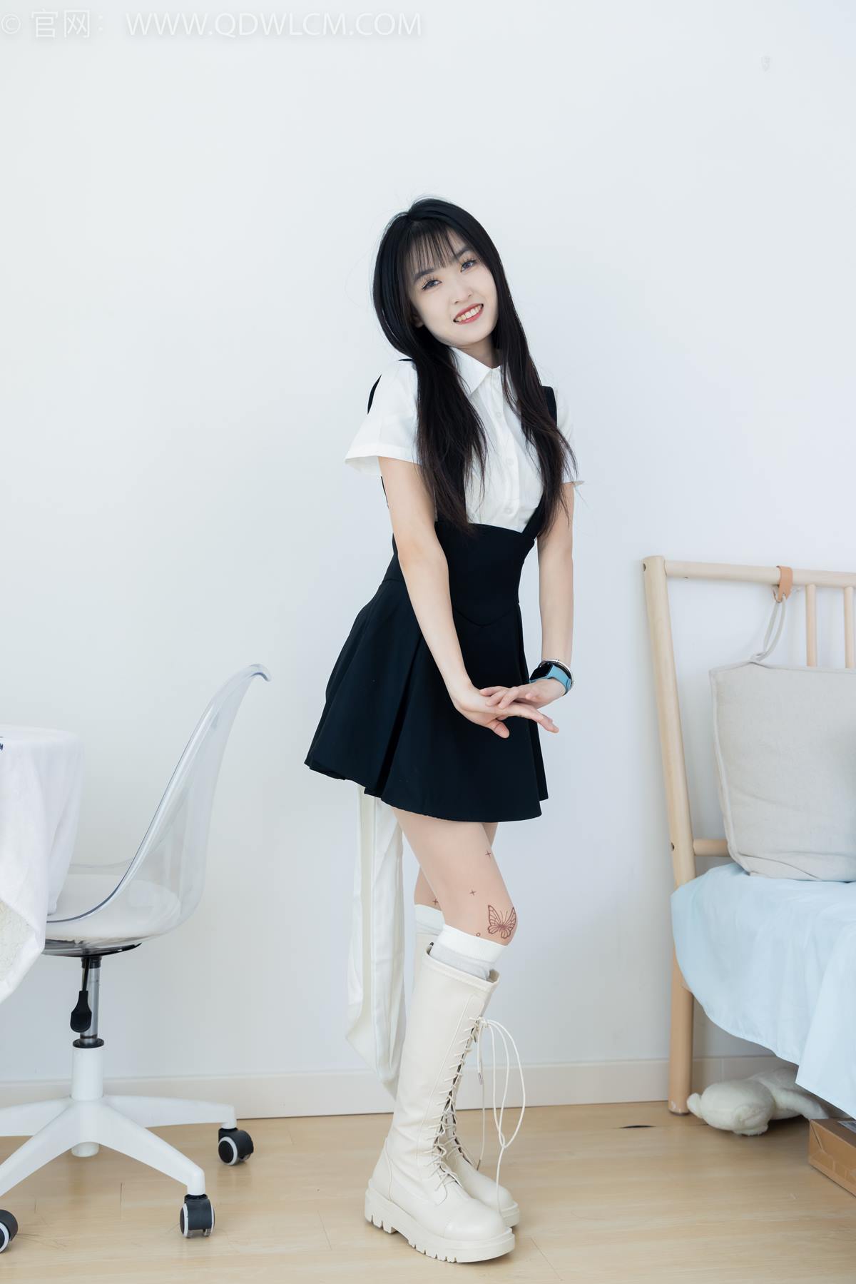 图片[65]-物恋传媒 NO.2369 嘉木-长靴、长筒小腿白棉袜、蝴蝶薄肉丝[156P] – 速更版-美库