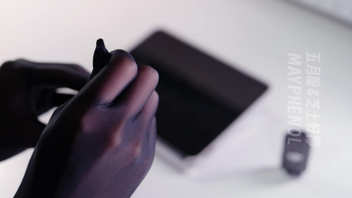 图片[22]-芝士好椰 – 浅试一下黑色手丝[21P] – 速更版-美库