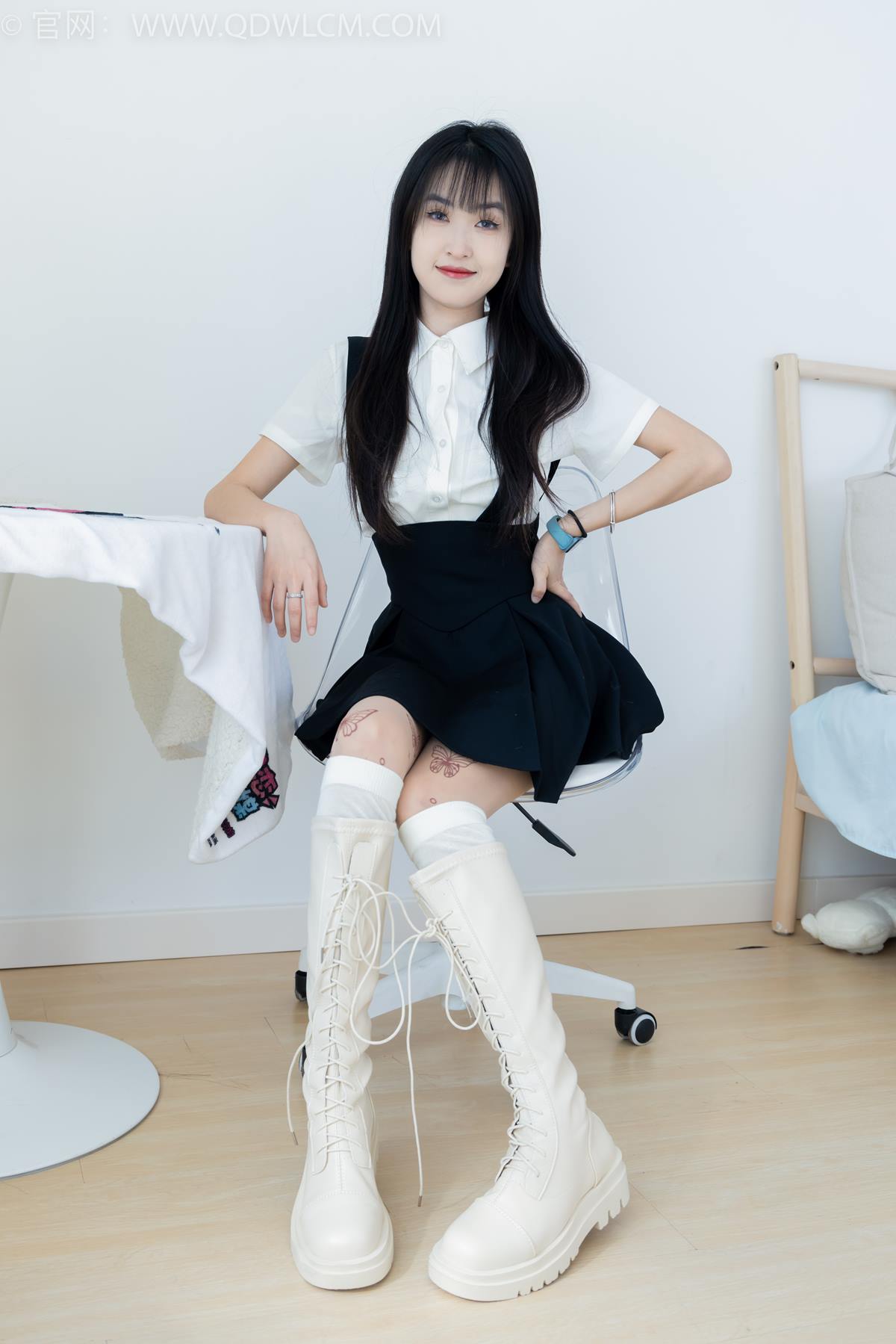 图片[151]-物恋传媒 NO.2369 嘉木-长靴、长筒小腿白棉袜、蝴蝶薄肉丝[156P] – 速更版-美库