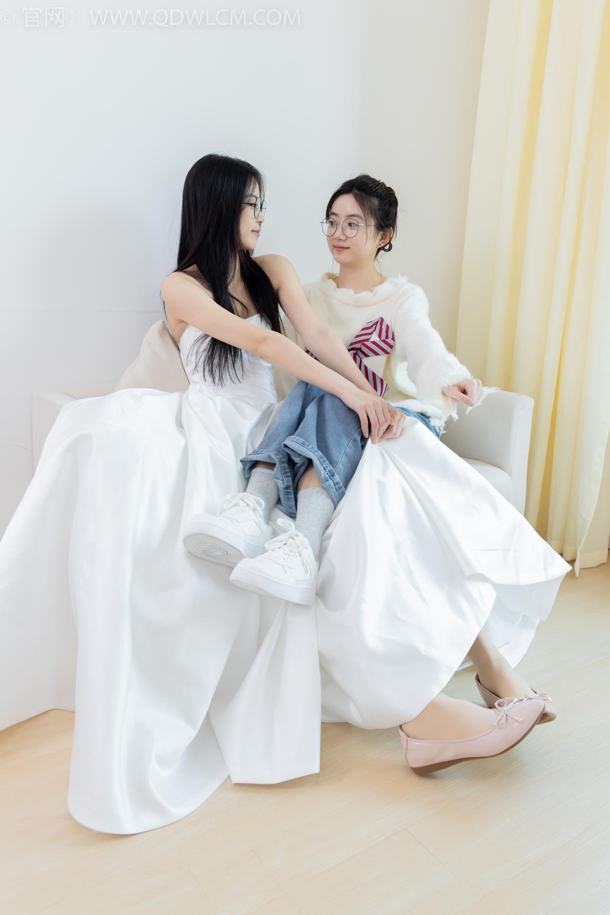 图片[30]-物恋传媒 NO.2370 茯苓&欢欢-平底鞋、板鞋、厚肉丝、灰色棉袜、薄肉丝[126P] – 速更版-美库