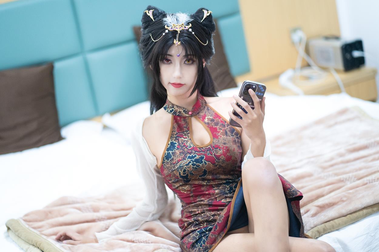 图片[16]-三水子  玉玲珑旗袍[42P] – 速更版-美库