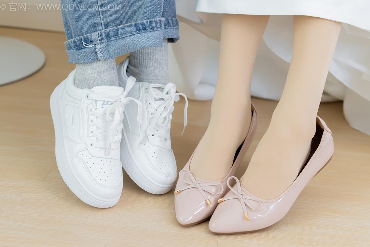 图片[72]-物恋传媒 NO.2370 茯苓&欢欢-平底鞋、板鞋、厚肉丝、灰色棉袜、薄肉丝[126P] – 速更版-美库