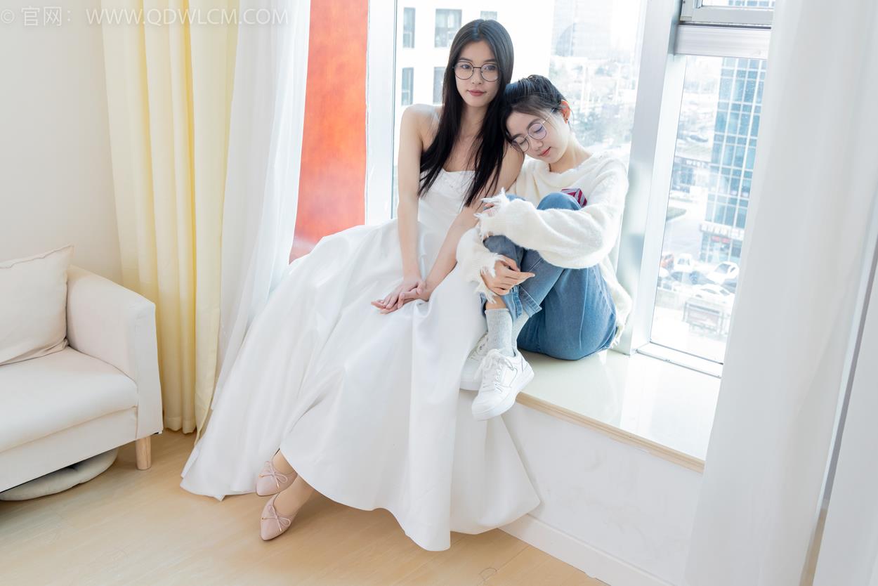 图片[88]-物恋传媒 NO.2370 茯苓&欢欢-平底鞋、板鞋、厚肉丝、灰色棉袜、薄肉丝[126P] – 速更版-美库