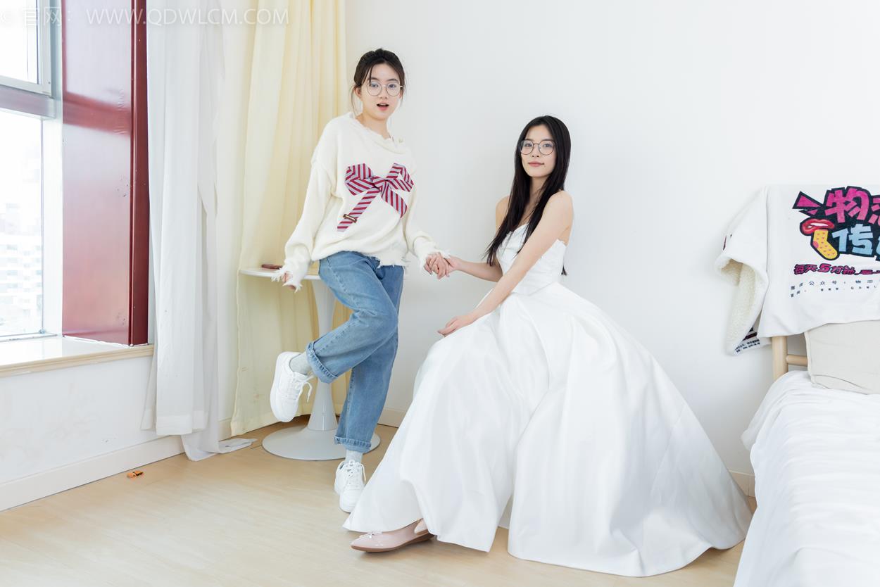 图片[95]-物恋传媒 NO.2370 茯苓&欢欢-平底鞋、板鞋、厚肉丝、灰色棉袜、薄肉丝[126P] – 速更版-美库