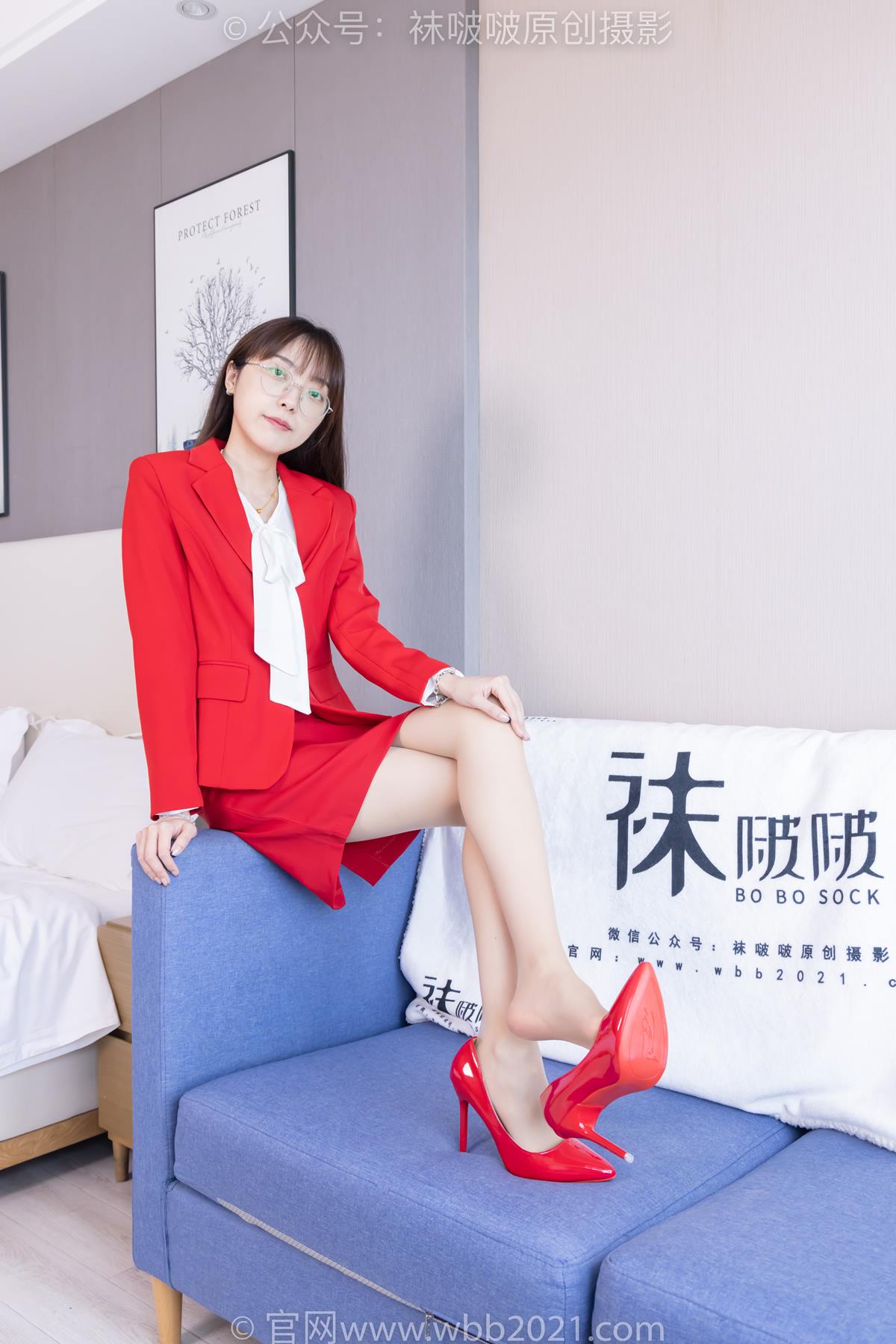 图片[10]-[BoBoSocks袜啵啵]NO.557 稚予-西服、两双高跟鞋、薄肉丝[108P] – 速更版-美库