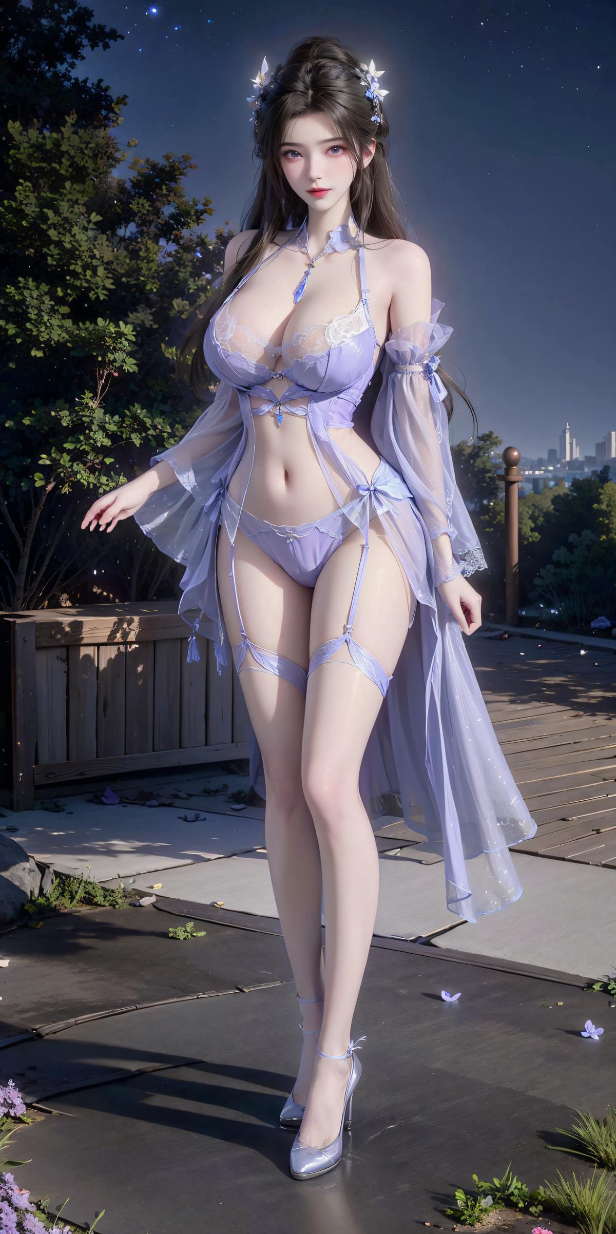 图片[59]-AI绘画 631 逍遥 李慕婉透视连衣裙[75P] – 速更版-美库