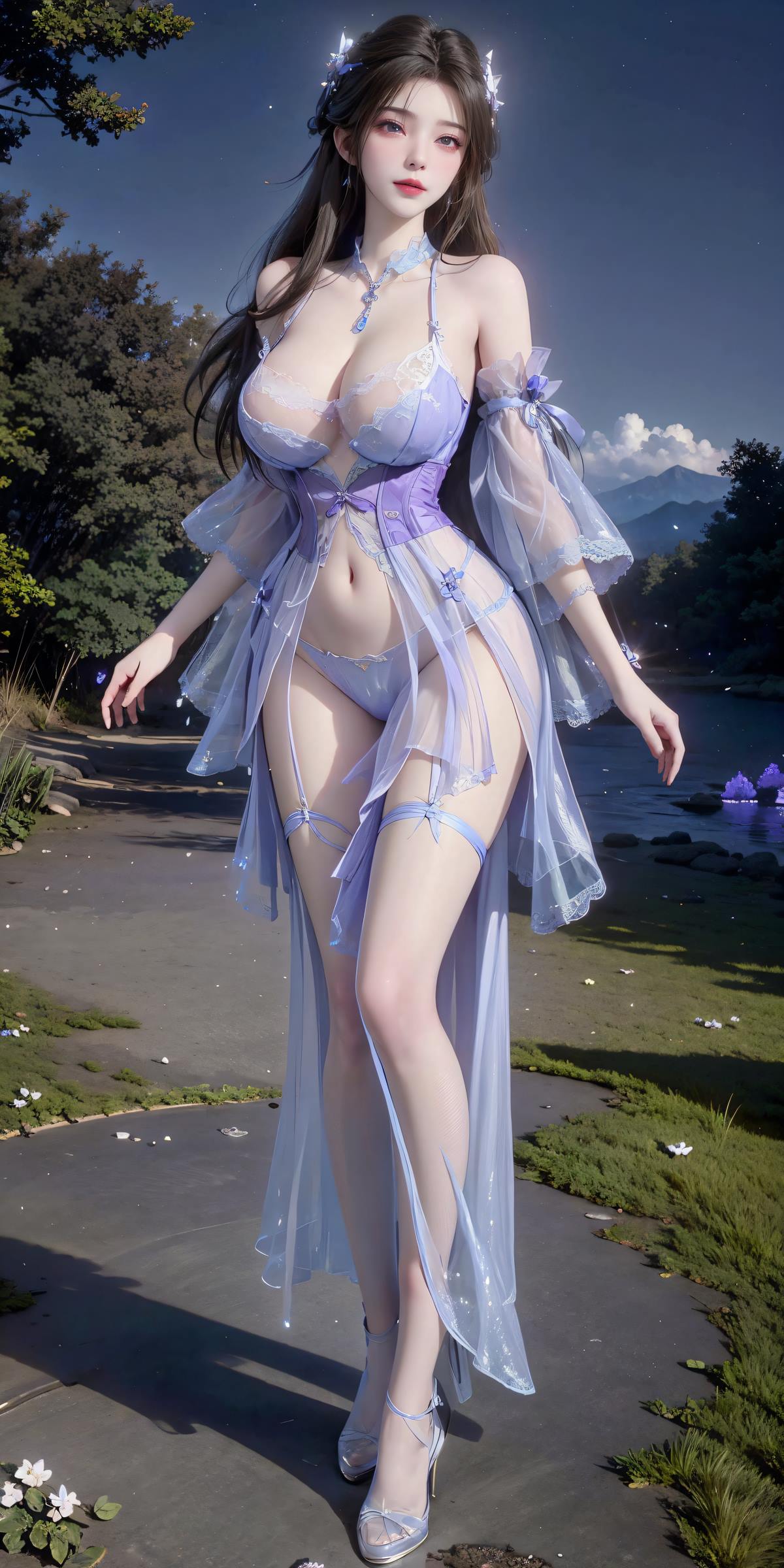 图片[68]-AI绘画 631 逍遥 李慕婉透视连衣裙[75P] – 速更版-美库