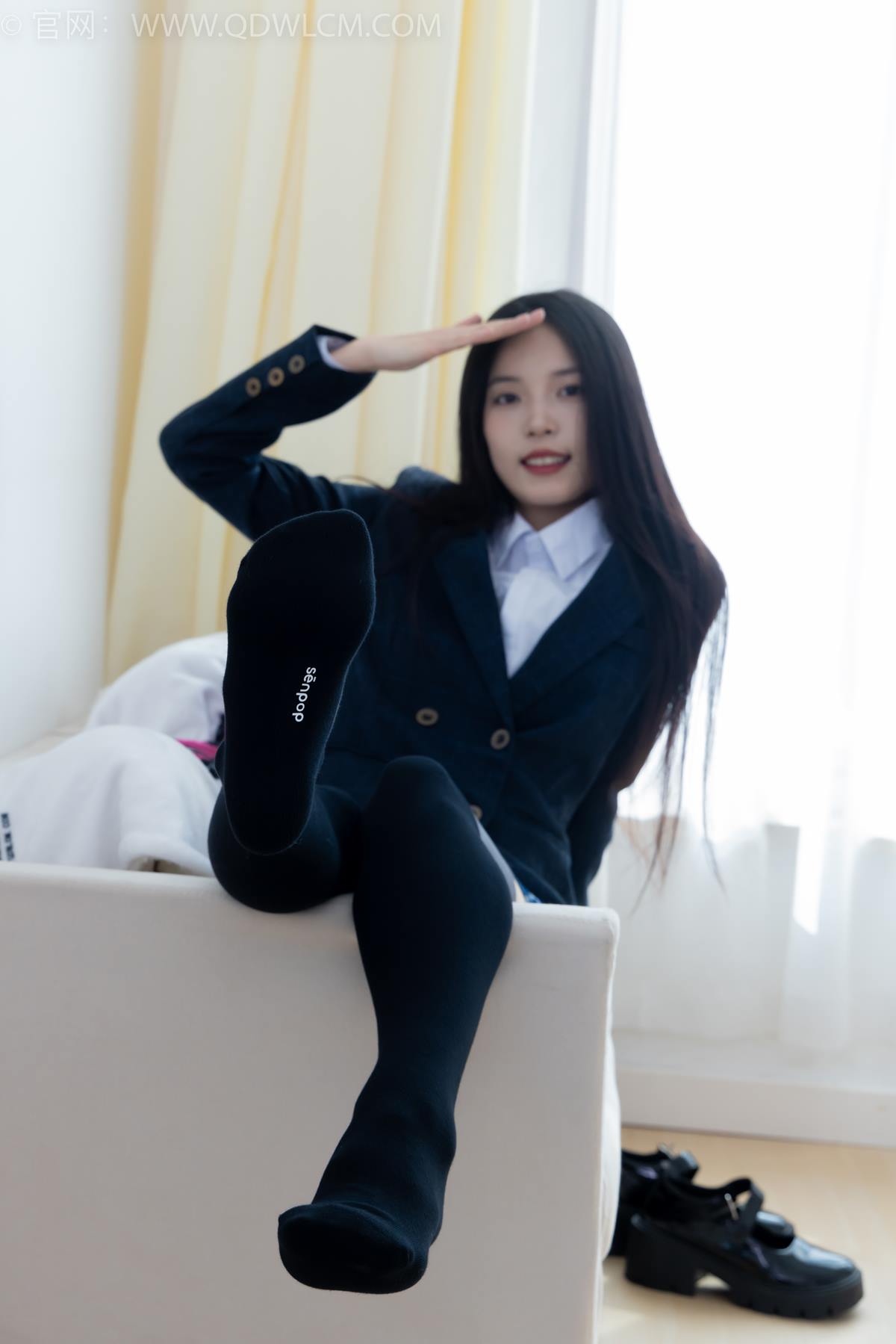 图片[31]-物恋传媒 NO.2371 茯苓-JK制服、皮鞋、拼接过膝袜[96P] – 速更版-美库