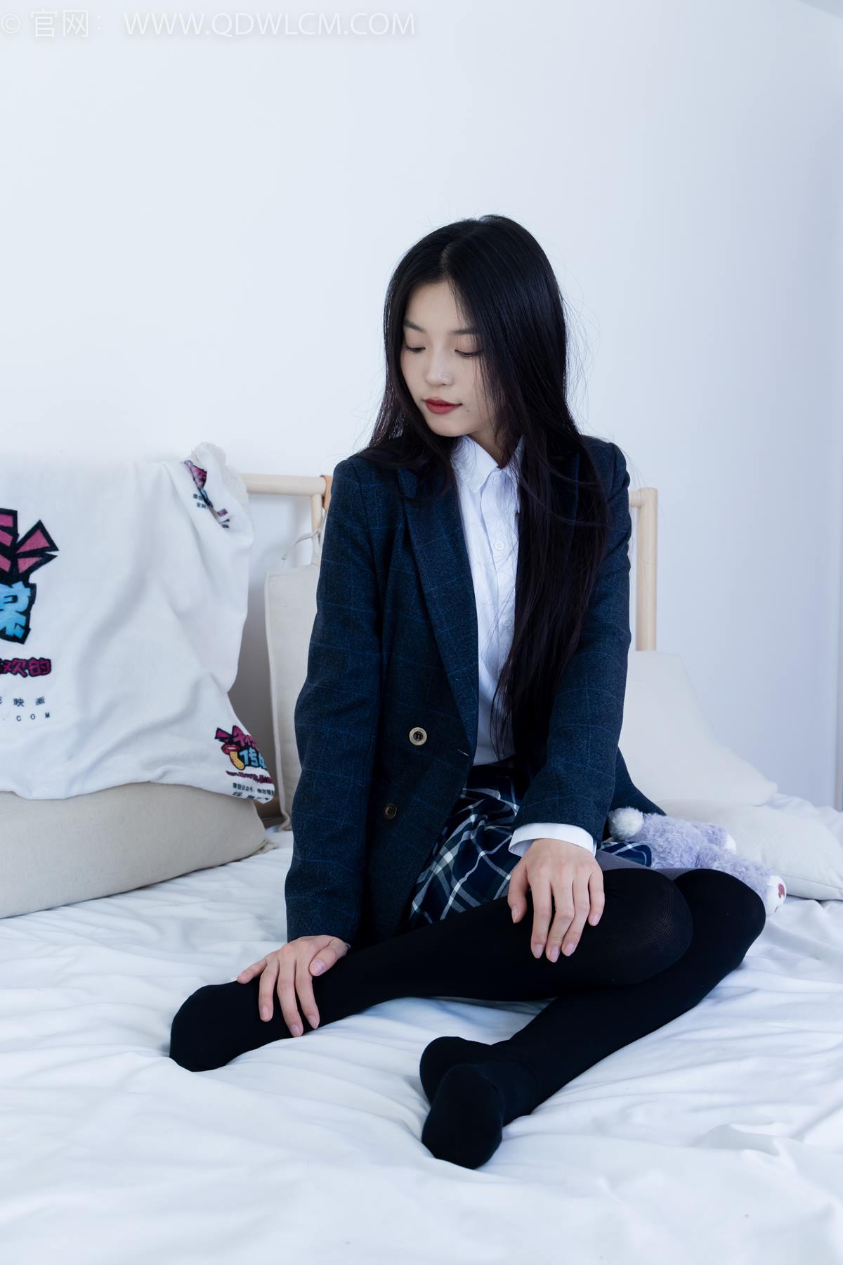 图片[62]-物恋传媒 NO.2371 茯苓-JK制服、皮鞋、拼接过膝袜[96P] – 速更版-美库