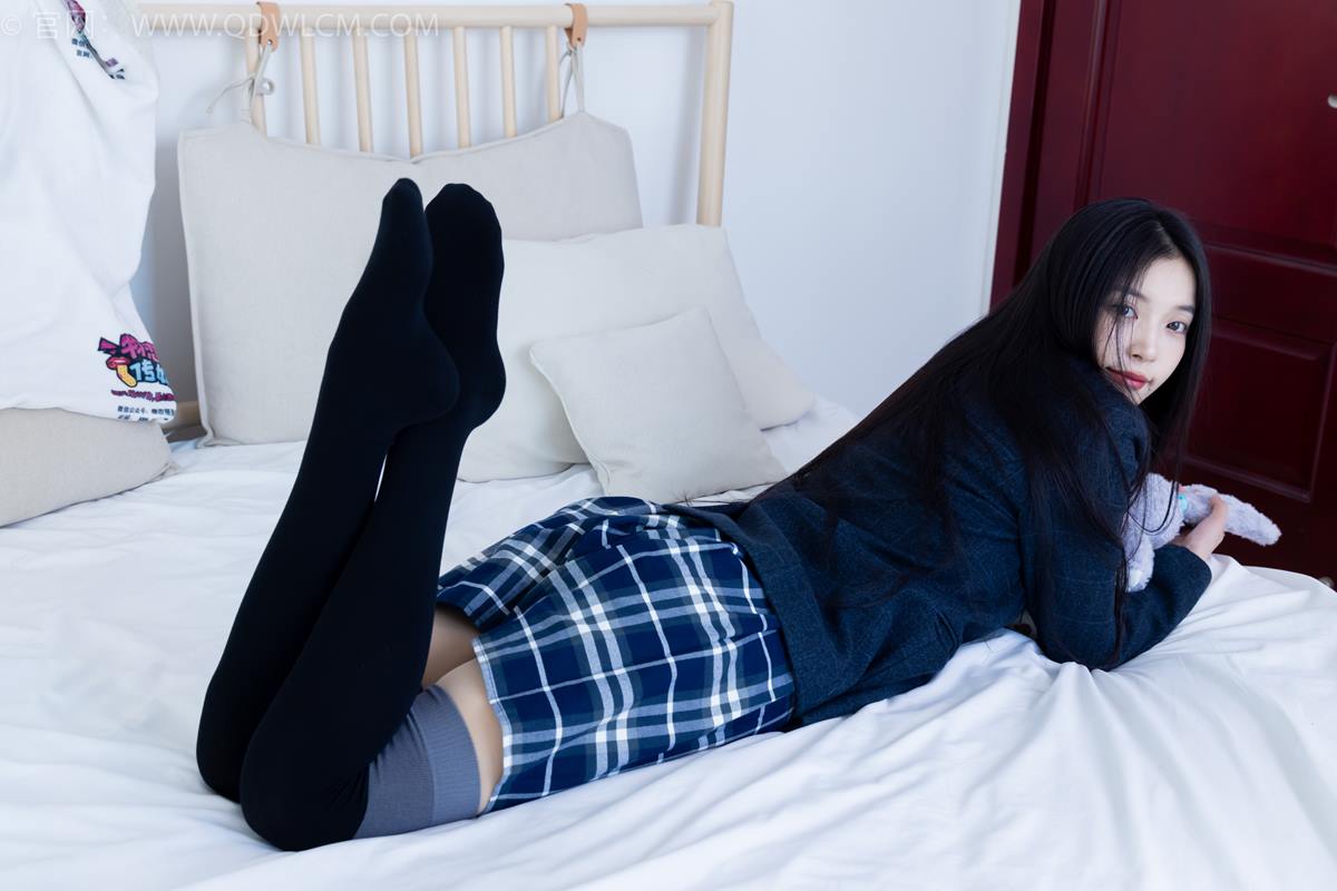 图片[77]-物恋传媒 NO.2371 茯苓-JK制服、皮鞋、拼接过膝袜[96P] – 速更版-美库