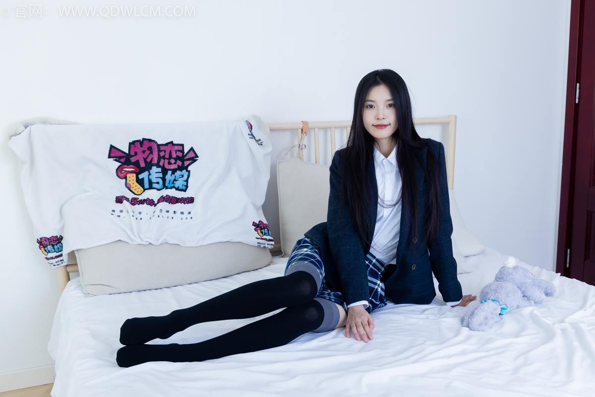 图片[86]-物恋传媒 NO.2371 茯苓-JK制服、皮鞋、拼接过膝袜[96P] – 速更版-美库