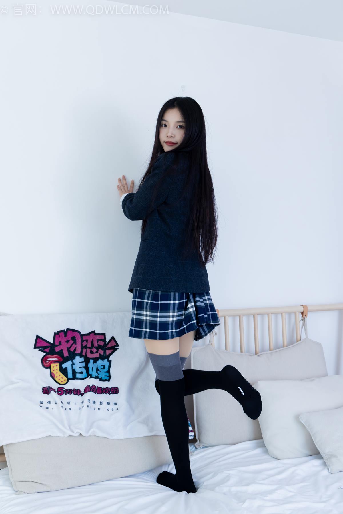 图片[94]-物恋传媒 NO.2371 茯苓-JK制服、皮鞋、拼接过膝袜[96P] – 速更版-美库