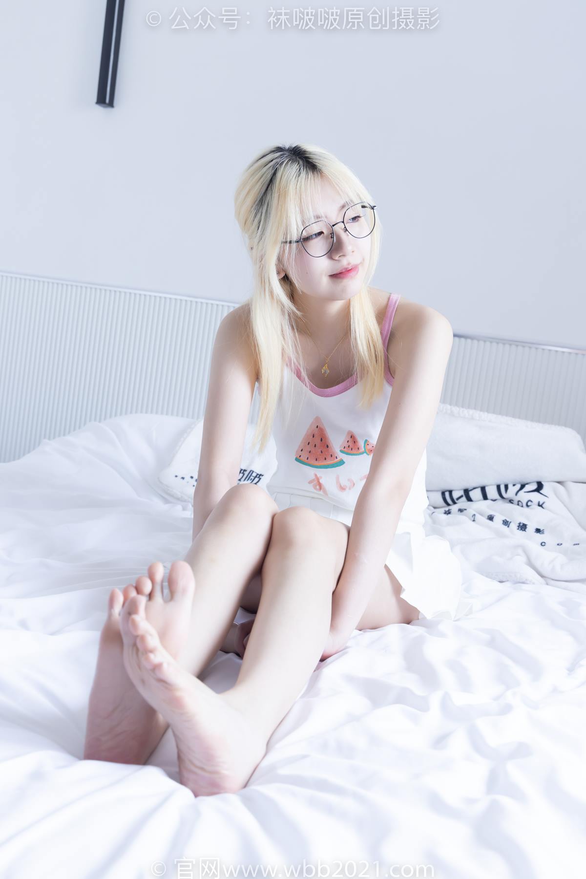 图片[32]-[BoBoSocks袜啵啵]NO.558 小甜豆-帆布鞋、黑丝、裸足[126P] – 速更版-美库