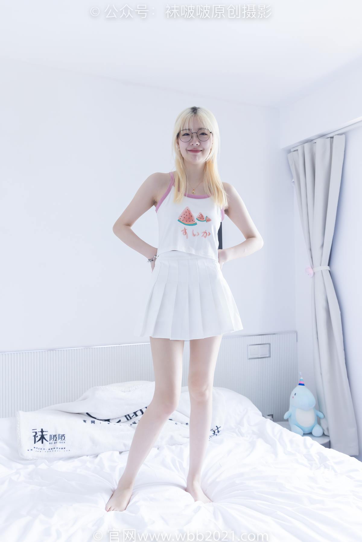 图片[55]-[BoBoSocks袜啵啵]NO.558 小甜豆-帆布鞋、黑丝、裸足[126P] – 速更版-美库