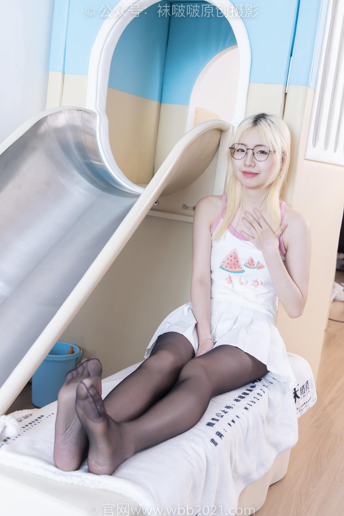 图片[120]-[BoBoSocks袜啵啵]NO.558 小甜豆-帆布鞋、黑丝、裸足[126P] – 速更版-美库