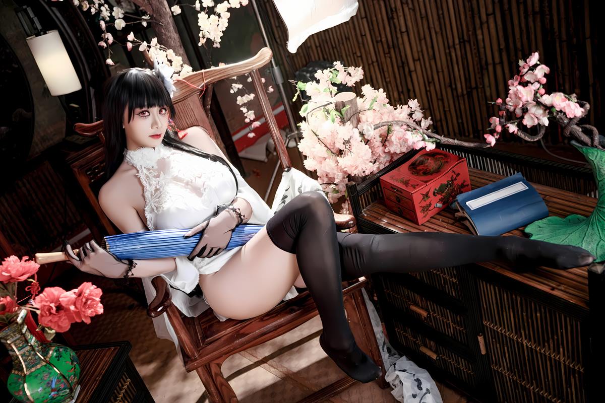 图片[18]-阿雪雪 – 碧蓝航线 逸仙 旗袍[40P] – 速更版-美库