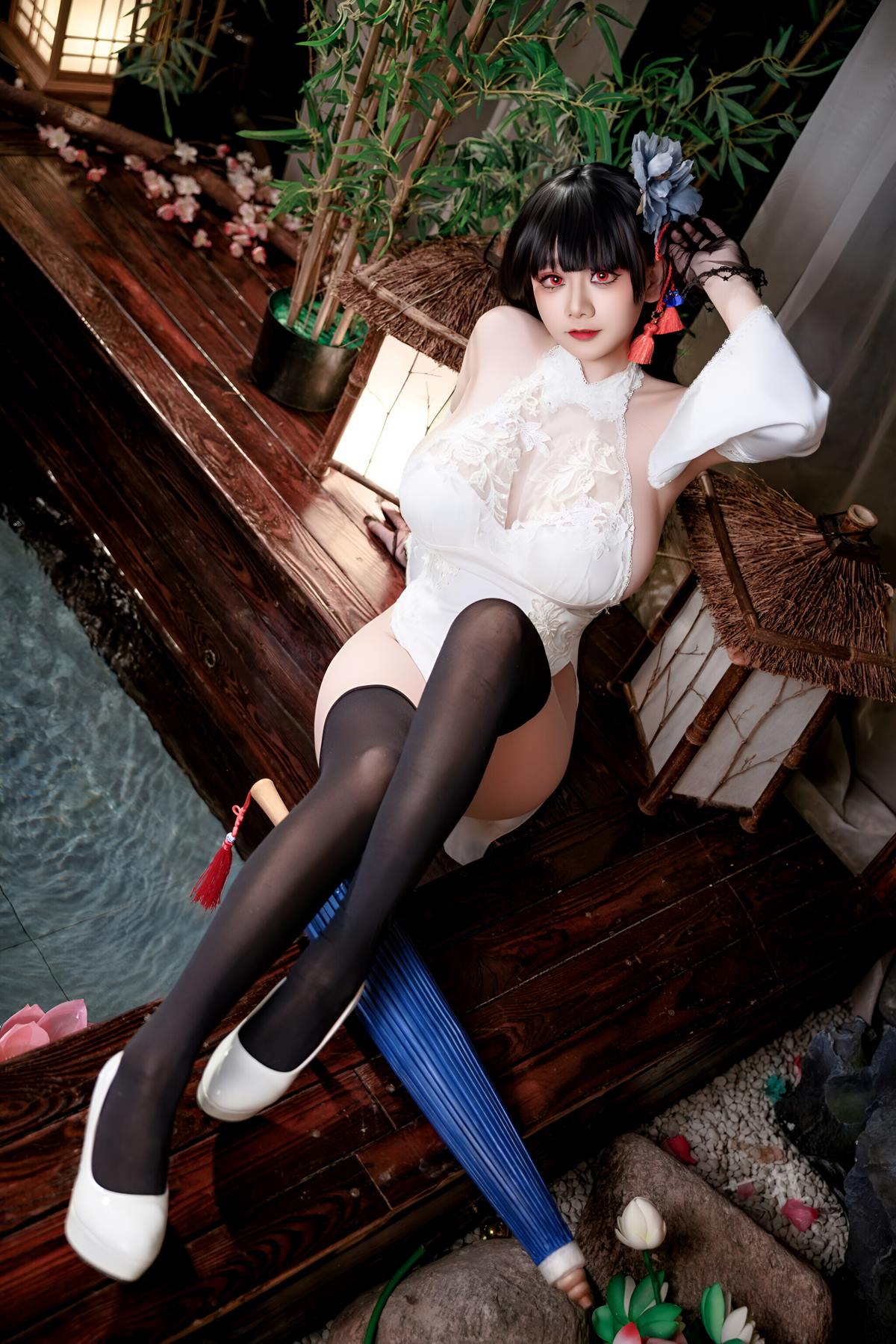 图片[23]-阿雪雪 – 碧蓝航线 逸仙 旗袍[40P] – 速更版-美库