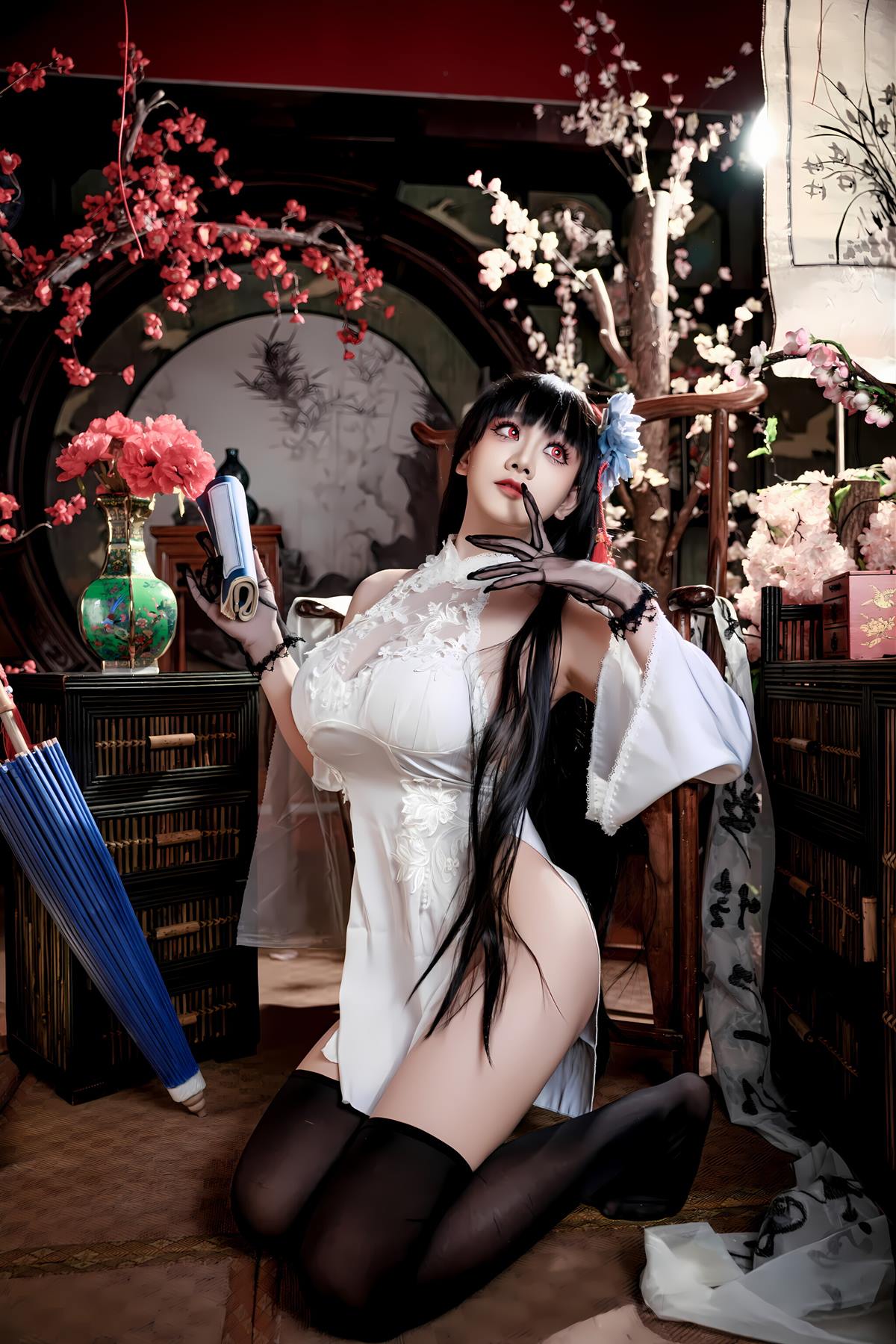 图片[41]-阿雪雪 – 碧蓝航线 逸仙 旗袍[40P] – 速更版-美库