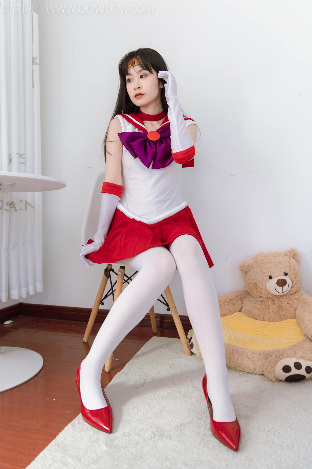 图片[10]-物恋传媒 NO.2373 兮兮-cos制服、高跟鞋、厚白丝[118P] – 速更版-美库