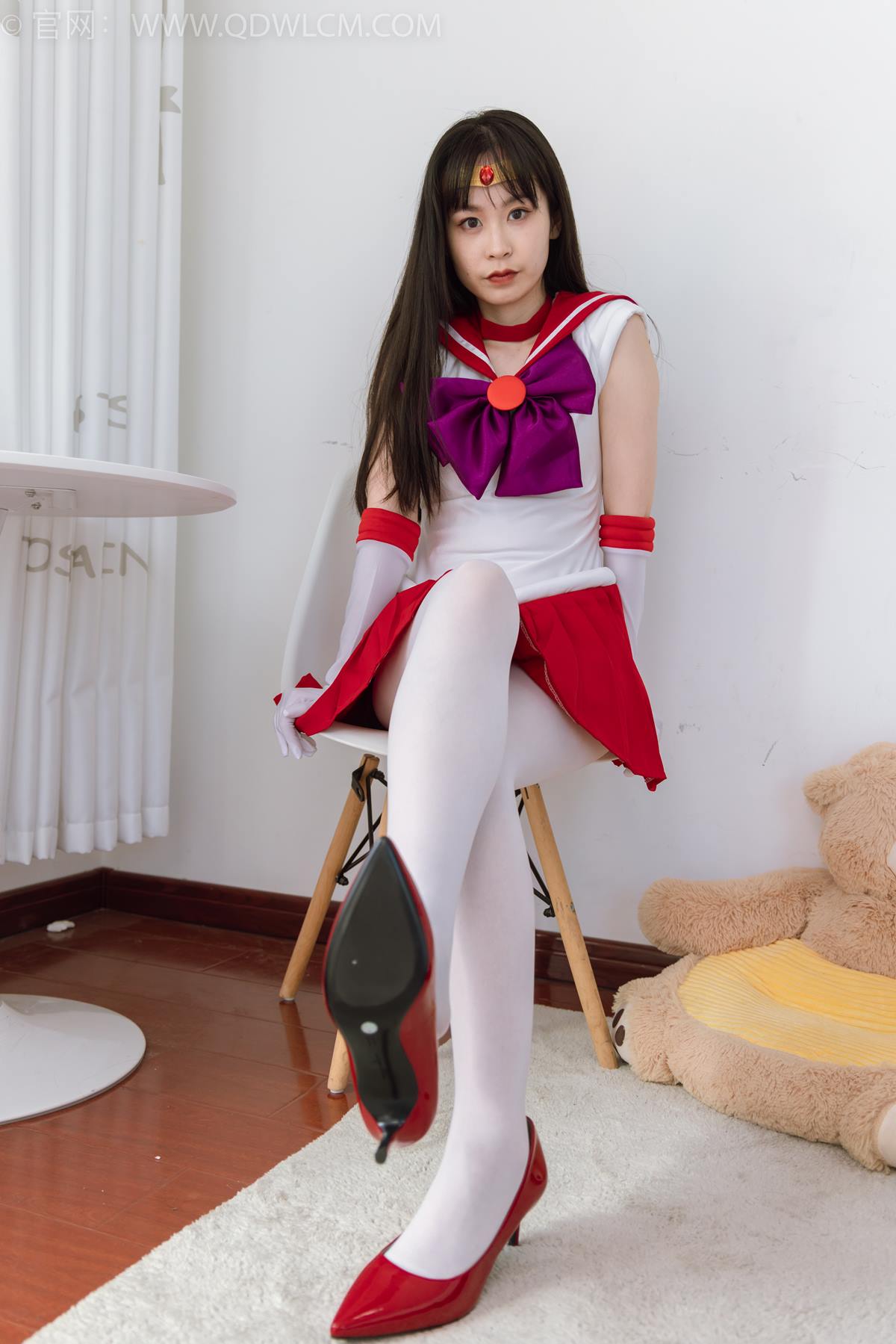 图片[11]-物恋传媒 NO.2373 兮兮-cos制服、高跟鞋、厚白丝[118P] – 速更版-美库