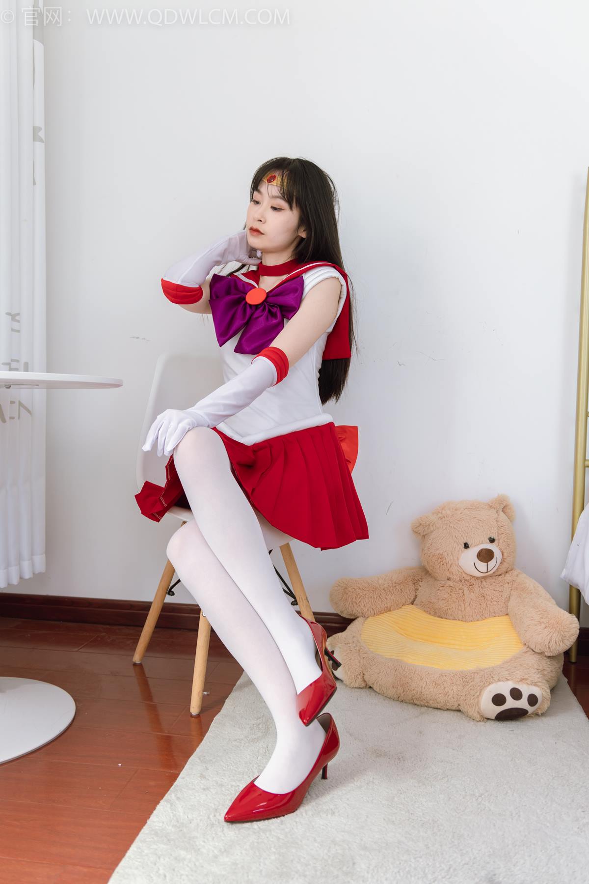 图片[18]-物恋传媒 NO.2373 兮兮-cos制服、高跟鞋、厚白丝[118P] – 速更版-美库