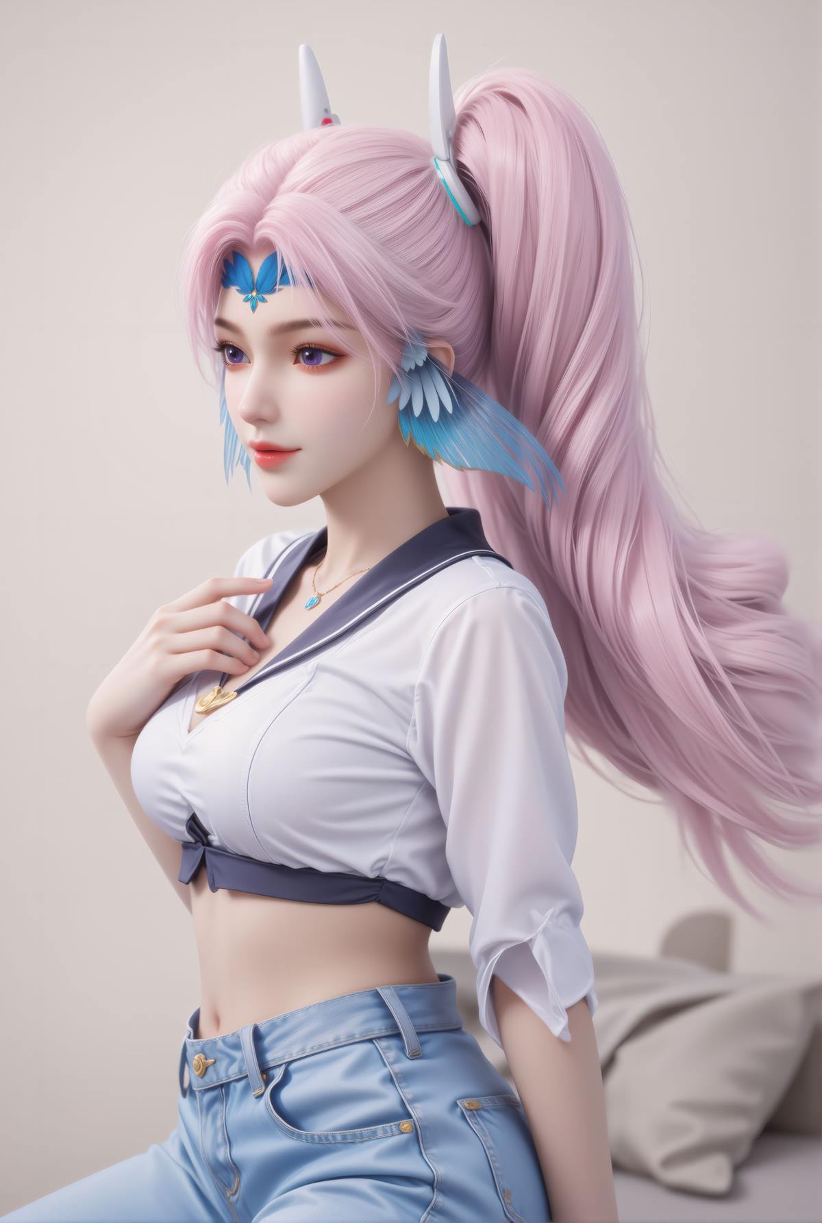 图片[15]-AI绘画 634 花开 吞噬星空-艾辰[82P] – 速更版-美库