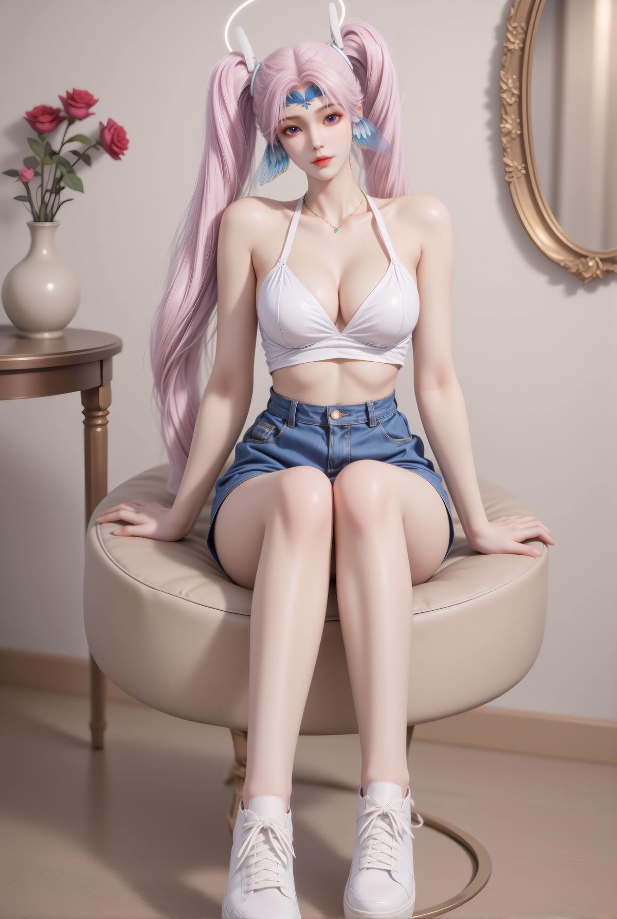 图片[21]-AI绘画 634 花开 吞噬星空-艾辰[82P] – 速更版-美库