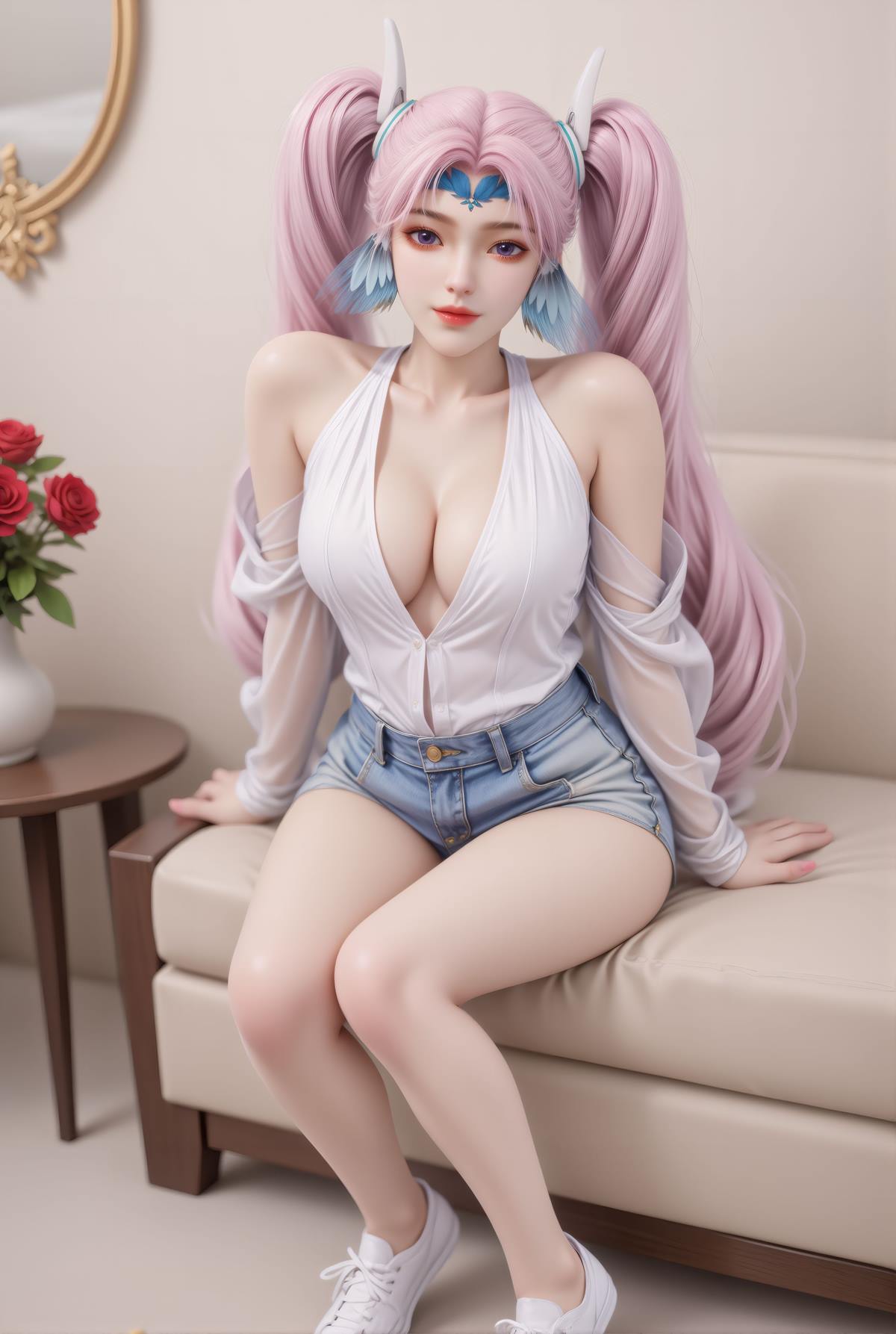 图片[23]-AI绘画 634 花开 吞噬星空-艾辰[82P] – 速更版-美库