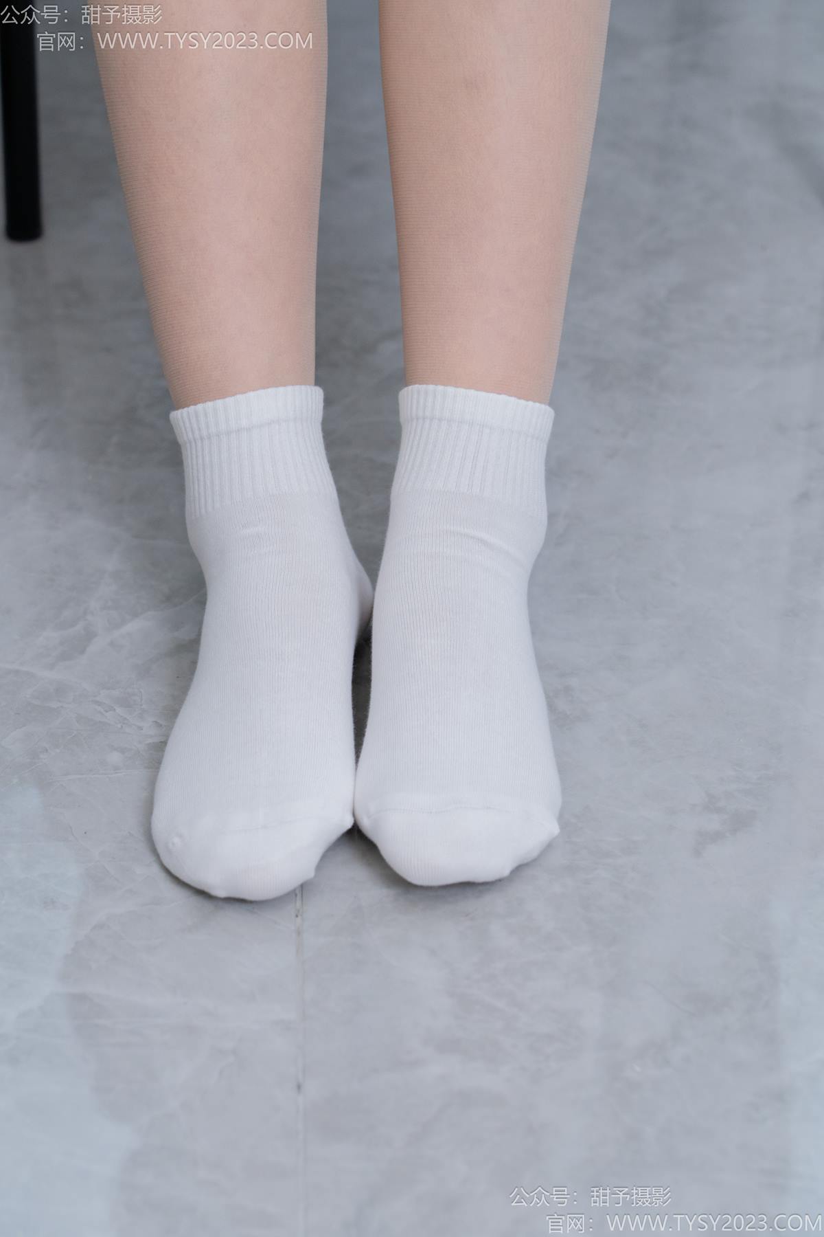 图片[43]-甜予摄影 NO.191 贝壳-皮鞋、白棉袜、薄肉丝[111P] – 速更版-美库