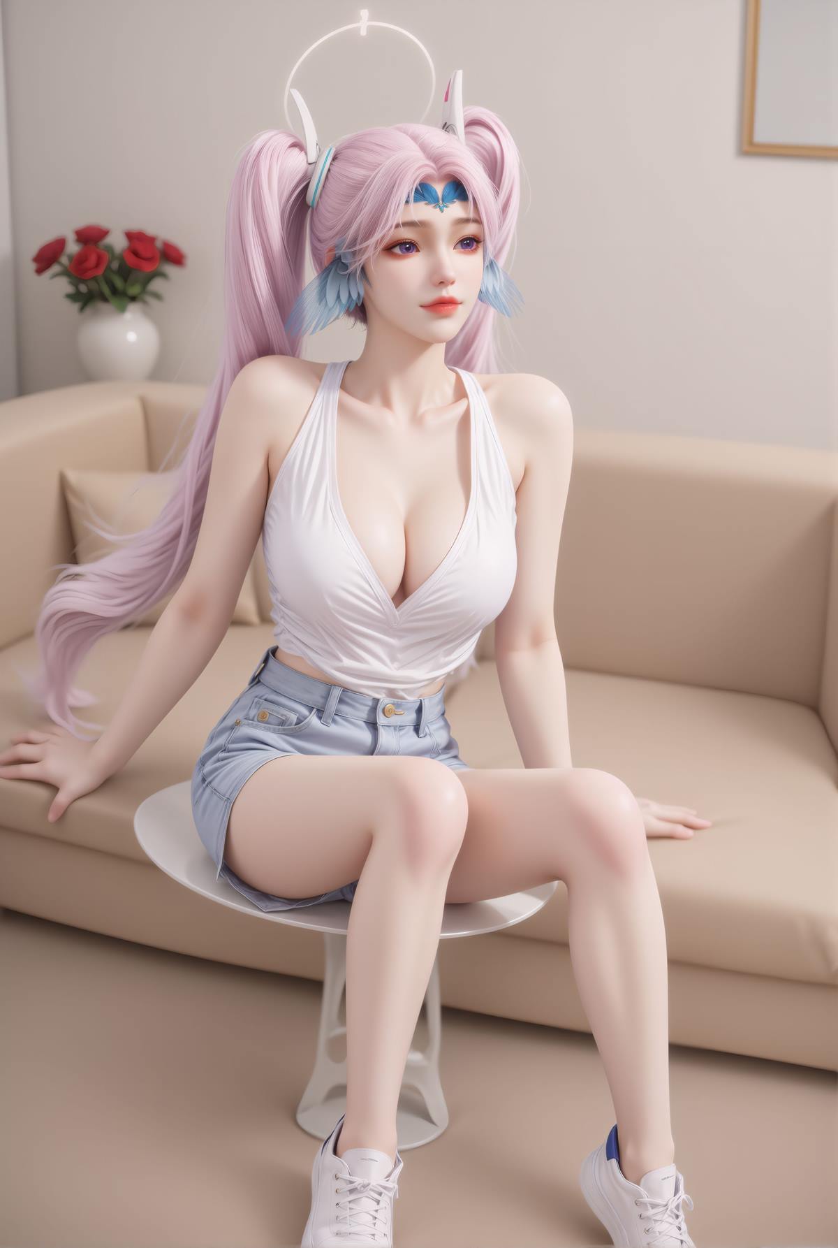 图片[67]-AI绘画 634 花开 吞噬星空-艾辰[82P] – 速更版-美库