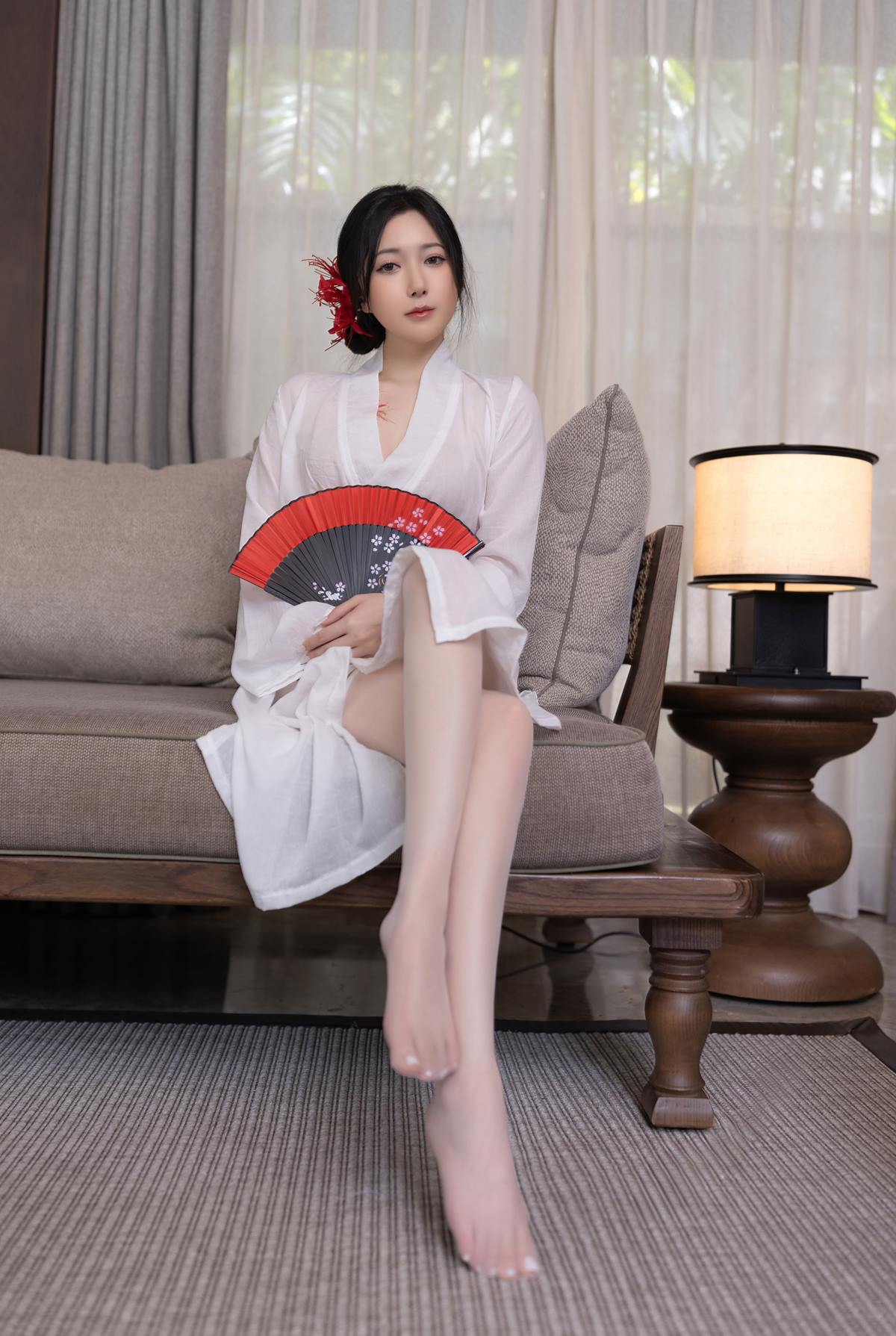 图片[13]-秀人名模鱼子酱Fish《寂》写真[46P] – 速更版-美库